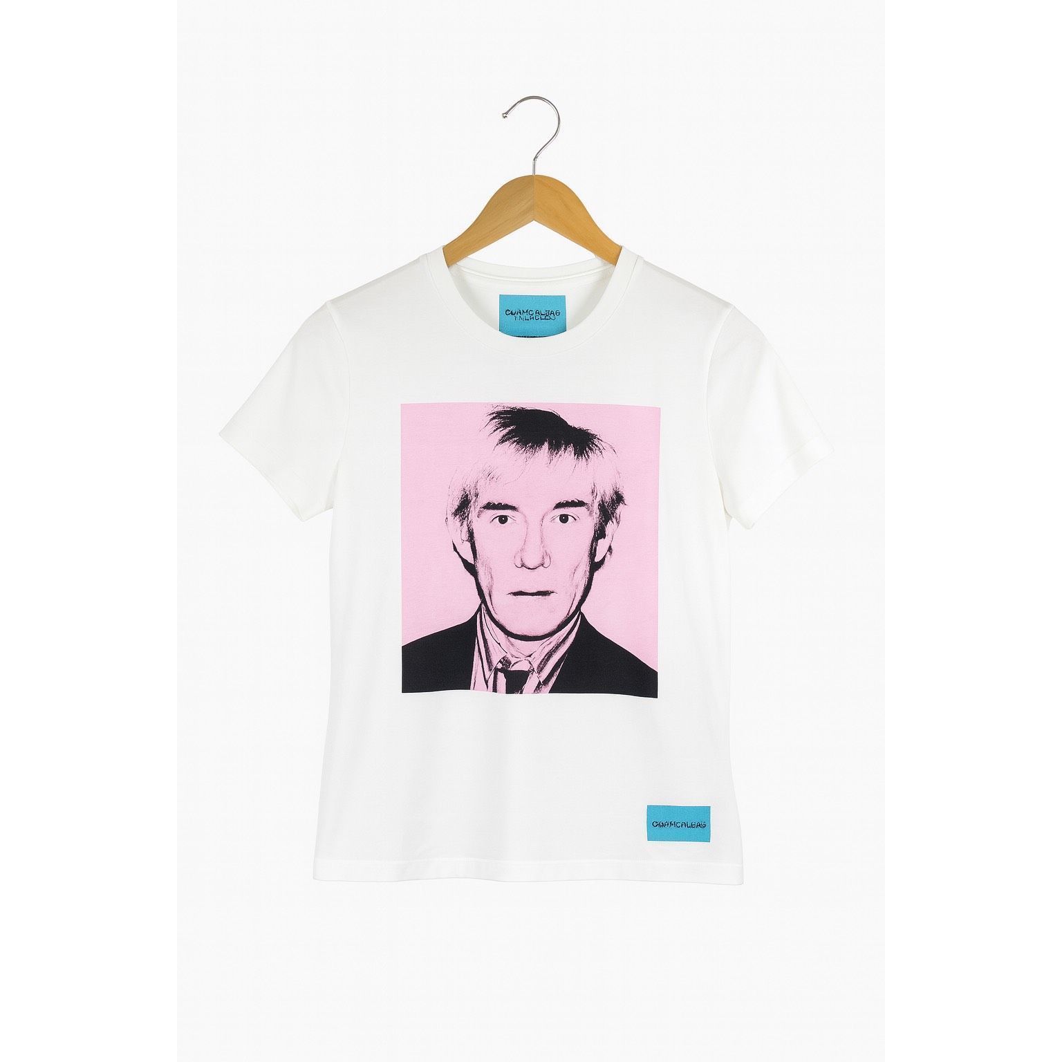 Calvin Klein Calvin Klein Jeans x Andy Warhol Pink Portrait Graphic Tee ( Size L / US 10 / IT 46 - 2 Thumbnail