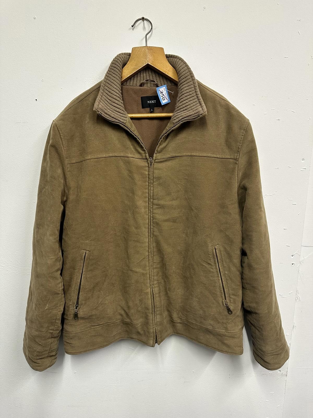 NEXT Next Brown Corduroy Collar Jacket Size L Size US L / EU 52-54 / 3 - 1 Thumbnail