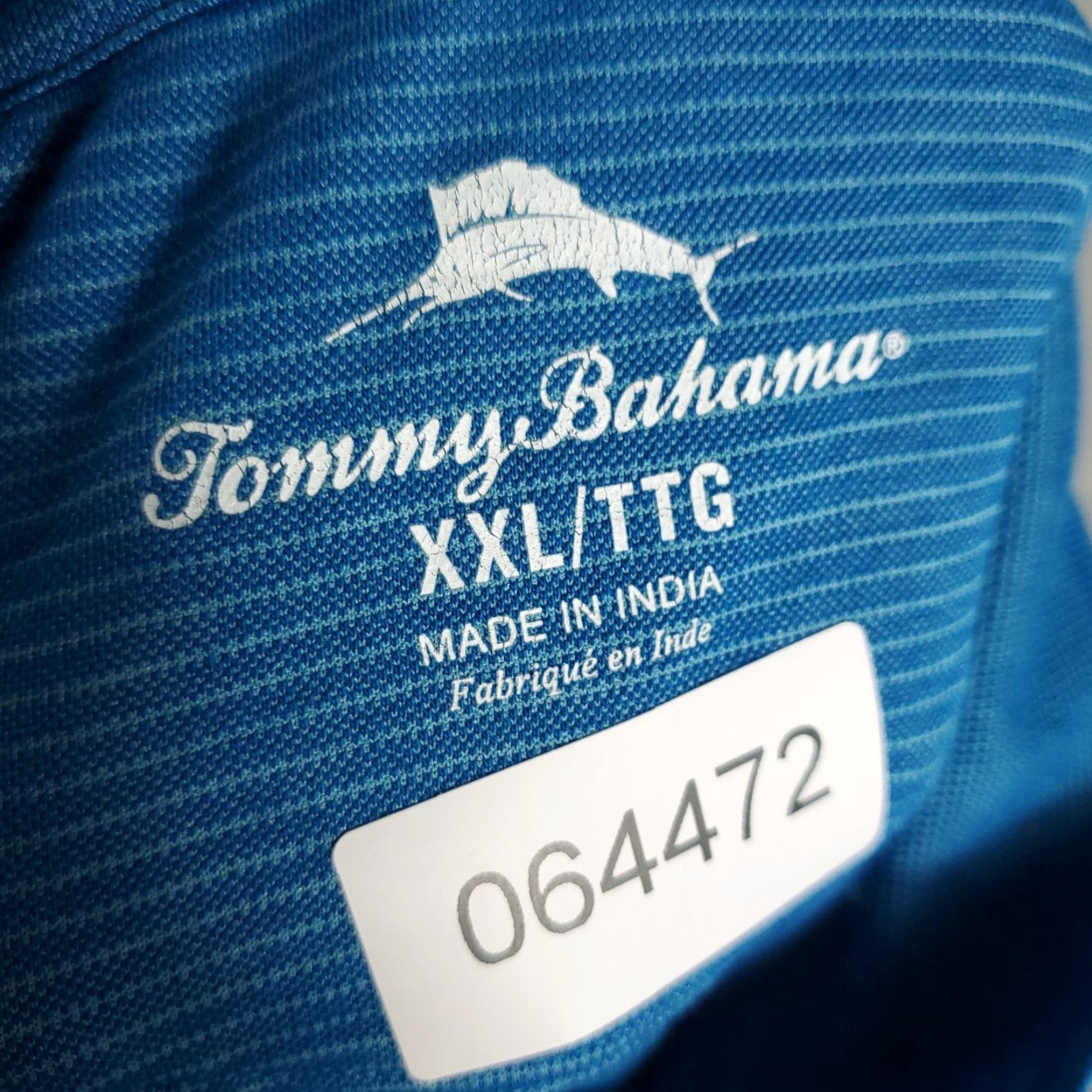 Tommy Bahama Tommy Bahama Polo Shirt Mens 2XL Blue Marlin Casual Short Sleeve Shirt Adult 2XL Blue Logo Vintage: No Mens Size US XXL / EU 58 / 5 - 7 Thumbnail