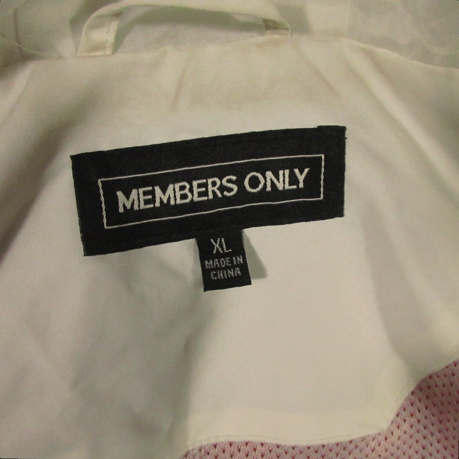 Members Only Members Only Windbreaker Full Zip Jacket Men XL White Black Colorblock Hooded Jacket Size US XL / EU 56 / 4 - 3 Thumbnail