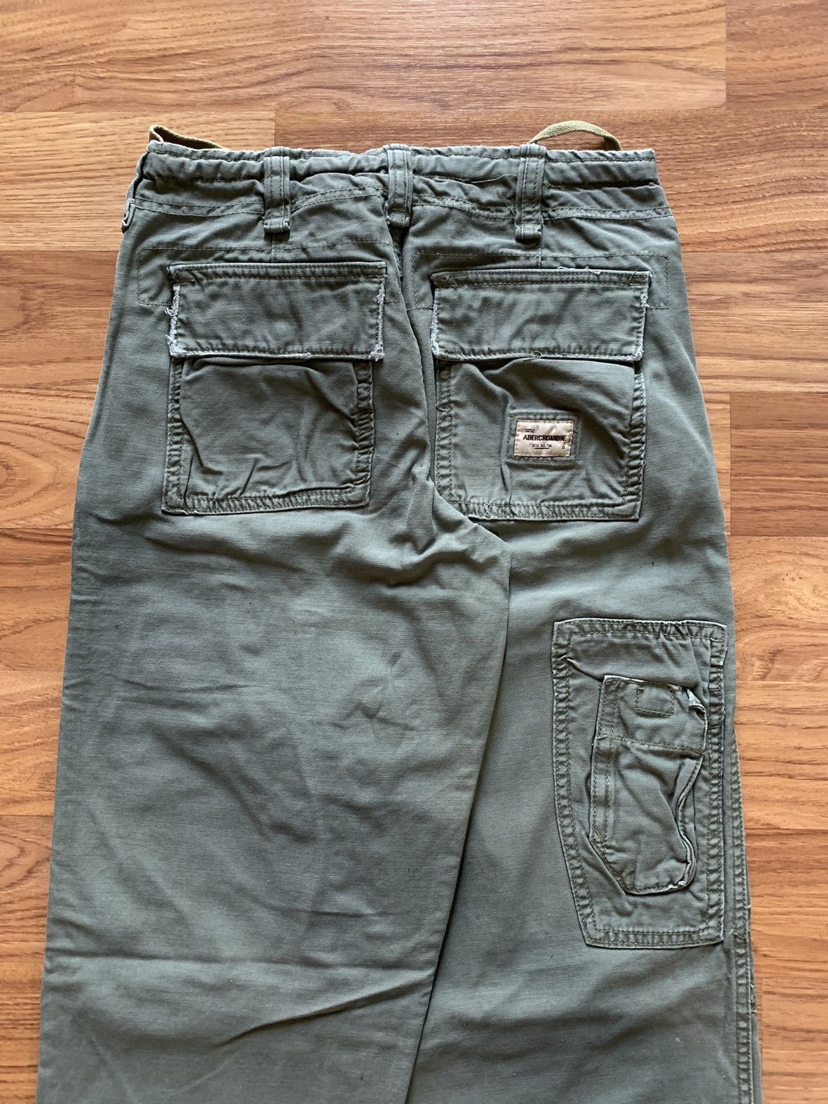 Abercrombie & Fitch × Vintage Vintage Abercrombie Military Cargo Pants Size US 28 / EU 44 - 4 Thumbnail
