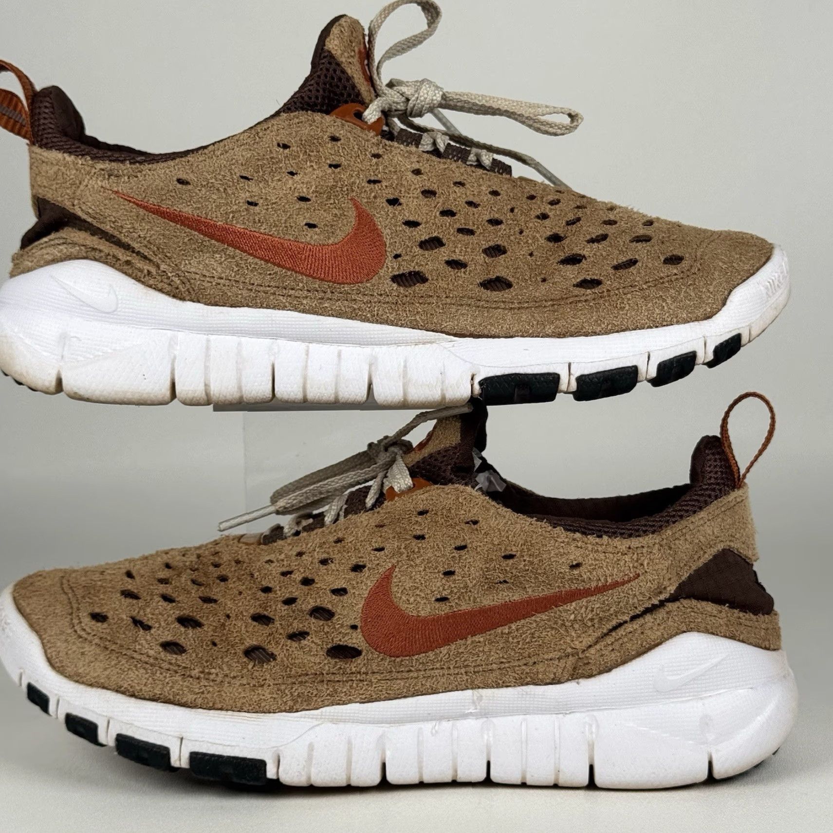 Nike Nike Free Run Trail Mens 8 Dark Driftwood Russet CW5814-200 Brown Sneaker Shoes Mens Medium Brown 2021 Nike Free Nike Free Run Trail Size US 7 / EU 40 - 7 Thumbnail