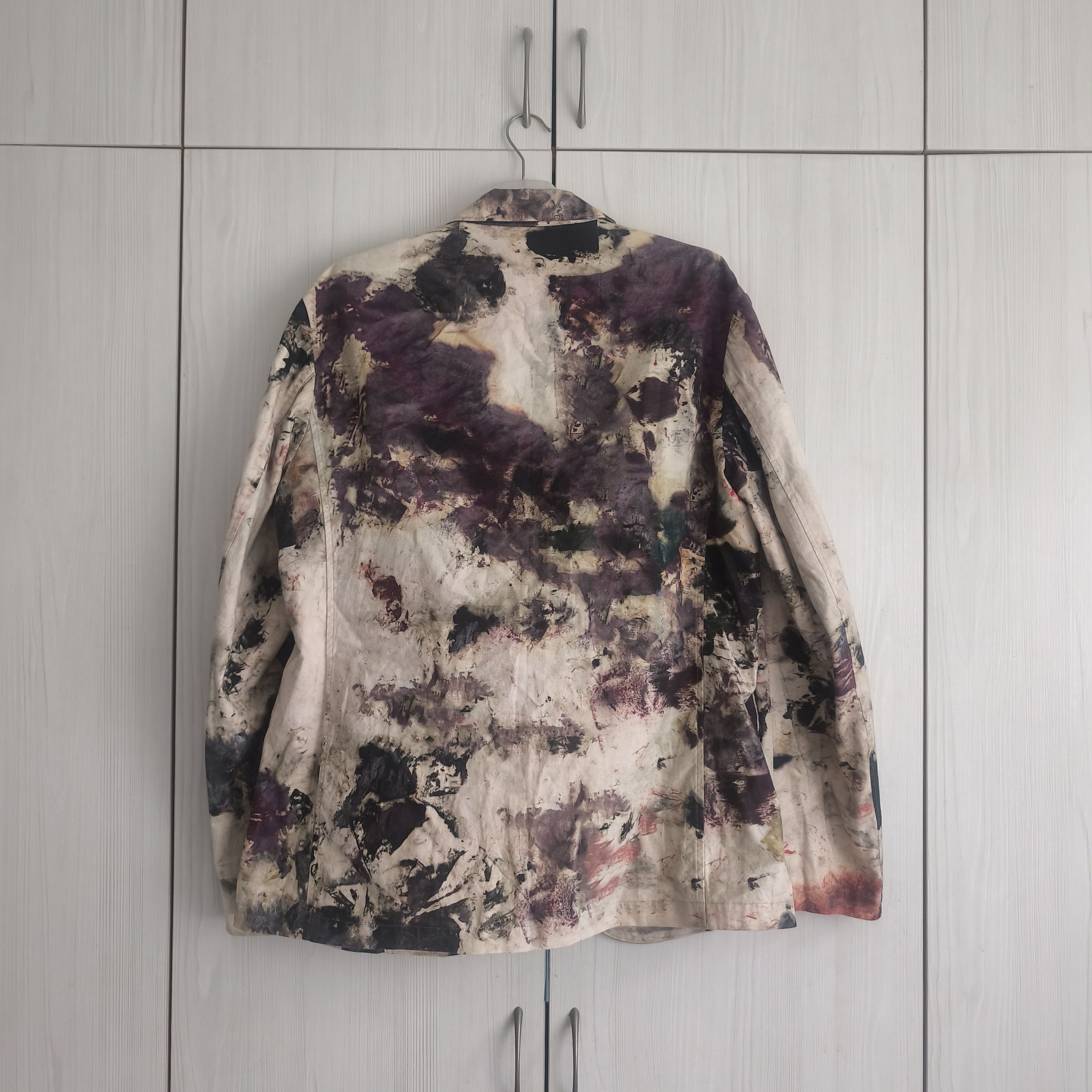 Yohji Yamamoto Yohji Yamamoto SS18 "Colorfully Highlights" Runway Suit Size 44R - 13 Thumbnail