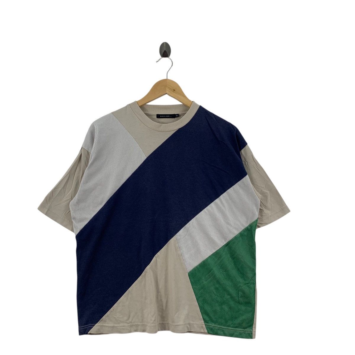 Other NIKO AND… JAPAN Shibuya Collection Striped Baggy Tee Shirt Size M / US 6-8 / IT 42-44 - 4 Thumbnail