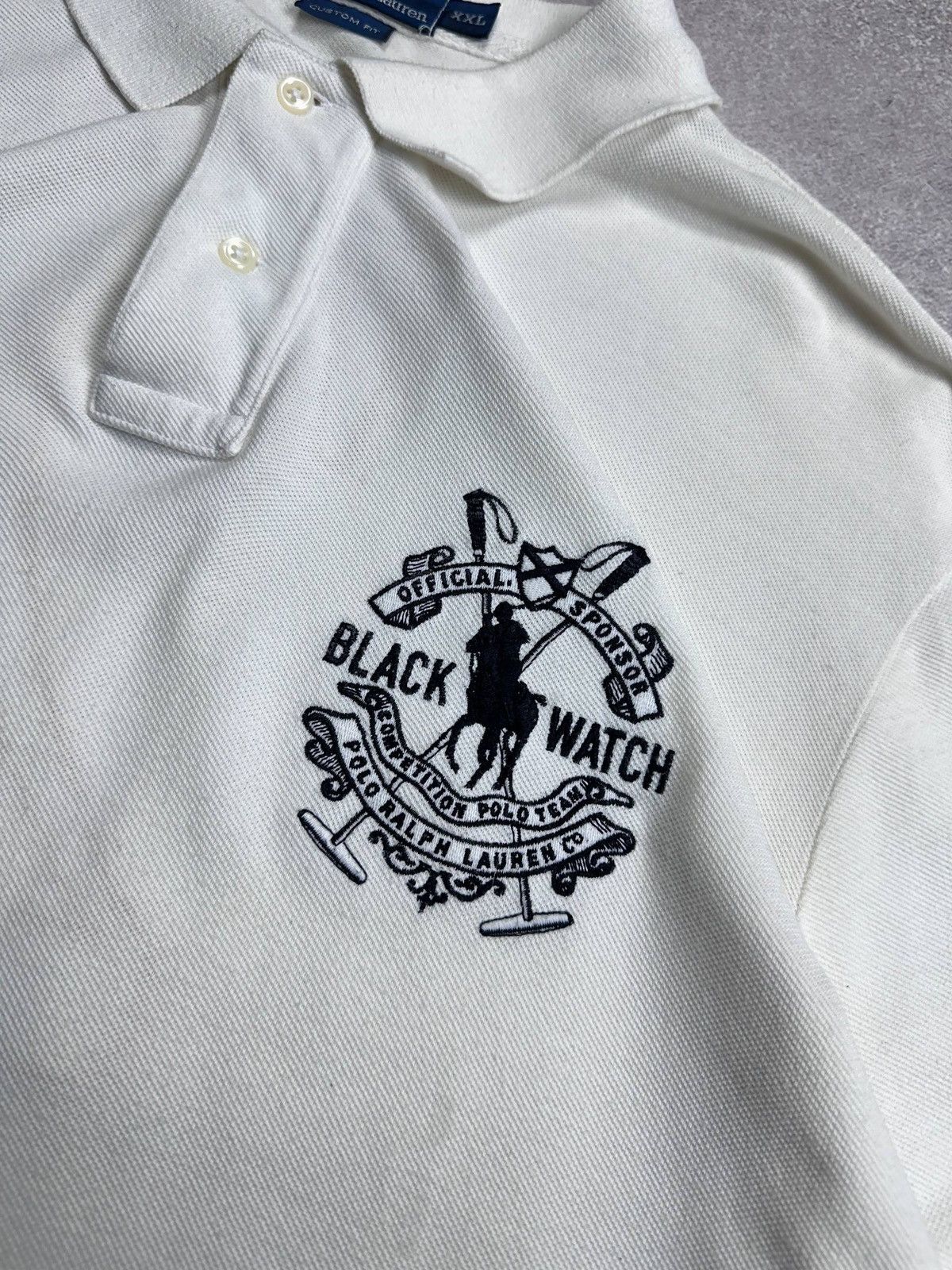 Polo Ralph Lauren Vintage Polo Ralph Lauren Rugby Big Pony Shirt Rare XXL Size US XXL / EU 58 / 5 - 3 Thumbnail