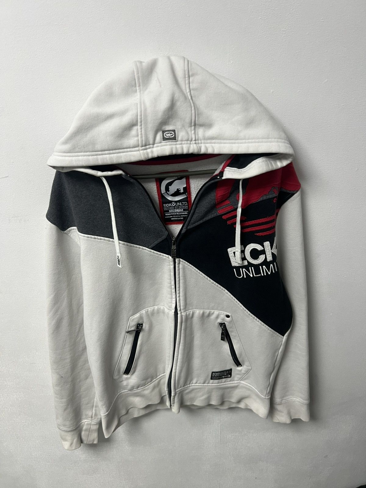 Ecko Unltd. Vintage Ecko Unltd zip up hoodie Size US M / EU 48-50 / 2 - 2 Thumbnail