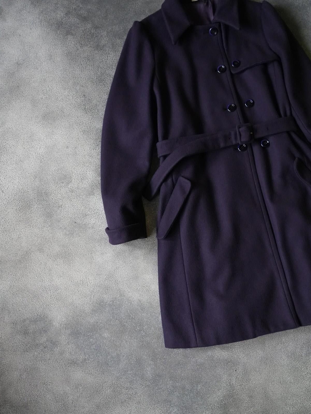Miu Miu FW2008 Miu Miu Wool Belted Coat Front Yoke VINTAGE Size S / US 4 / IT 40 - 4 Thumbnail