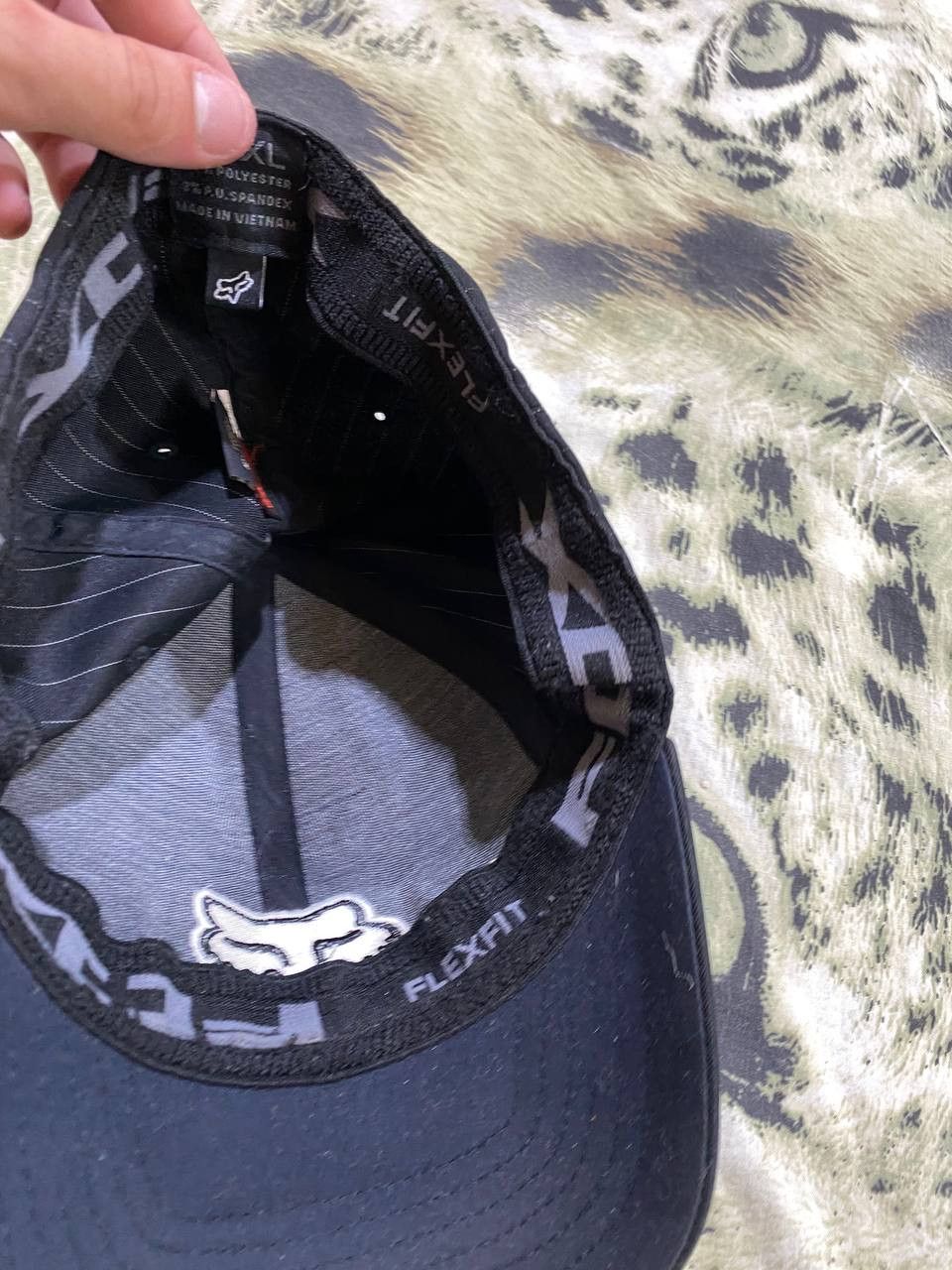 Fox Racing Hats big logo Vintage Cap black striped Y2K Fox Racing Size ONE SIZE - 10 Thumbnail