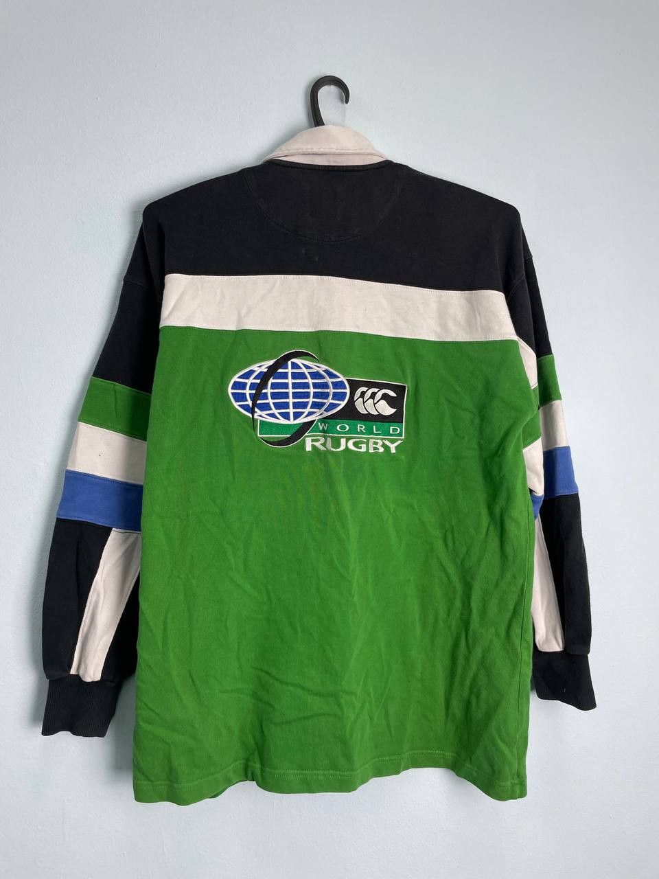 Canterbury of New Zealand × Vintage 1997 Rugby World Cup Jersey Shirt Size US M / EU 48-50 / 2 - 3 Thumbnail