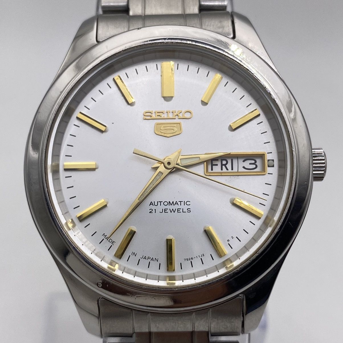 Seiko SEIKO 5 AUTOMATIC 7S26 VINTAGE MEN’S WRISTWATCH Size 36 - 9 Thumbnail