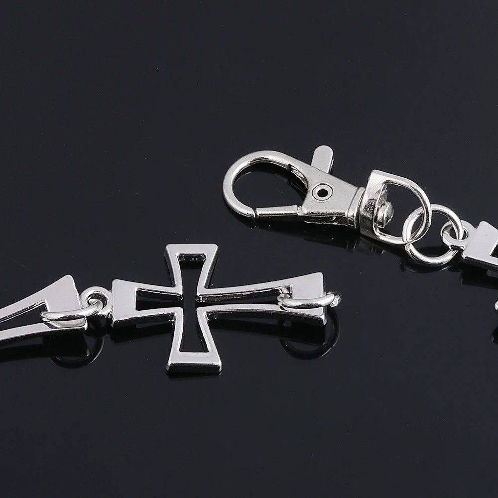 Jewelry Street Big Cross Key Necklace Waist Pant Chain Rock Punk Size ONE SIZE - 3 Thumbnail