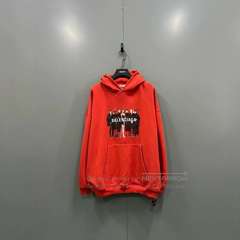 Balenciaga Balenciaga Band Hoodie Size US S / EU 44-46 / 1 - 1 Thumbnail
