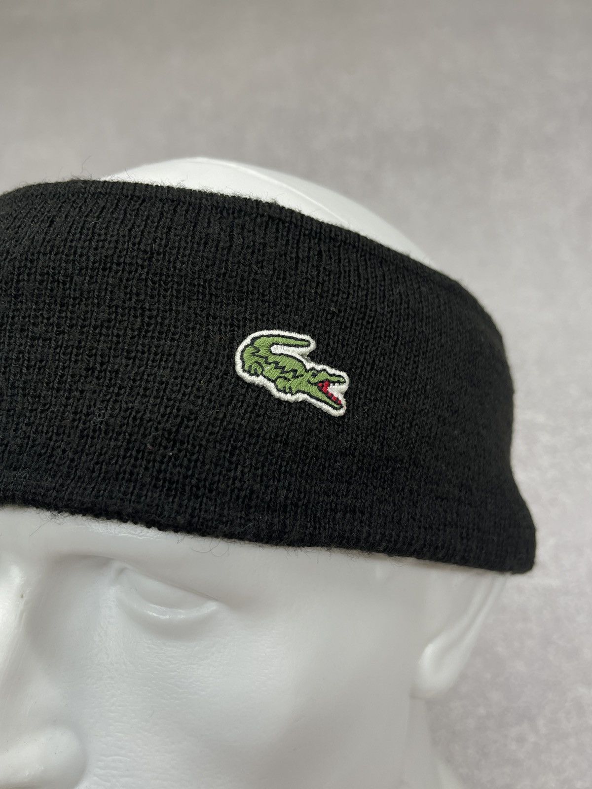 Lacoste Vintage Lacoste Headband Brown Size ONE SIZE - 3 Thumbnail