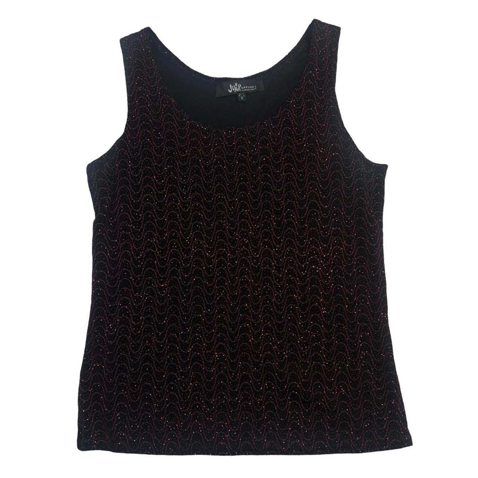 Other Vintage top and cardigan set red black sparkly jump sz S Size S / US 4 / IT 40 - 2 Thumbnail