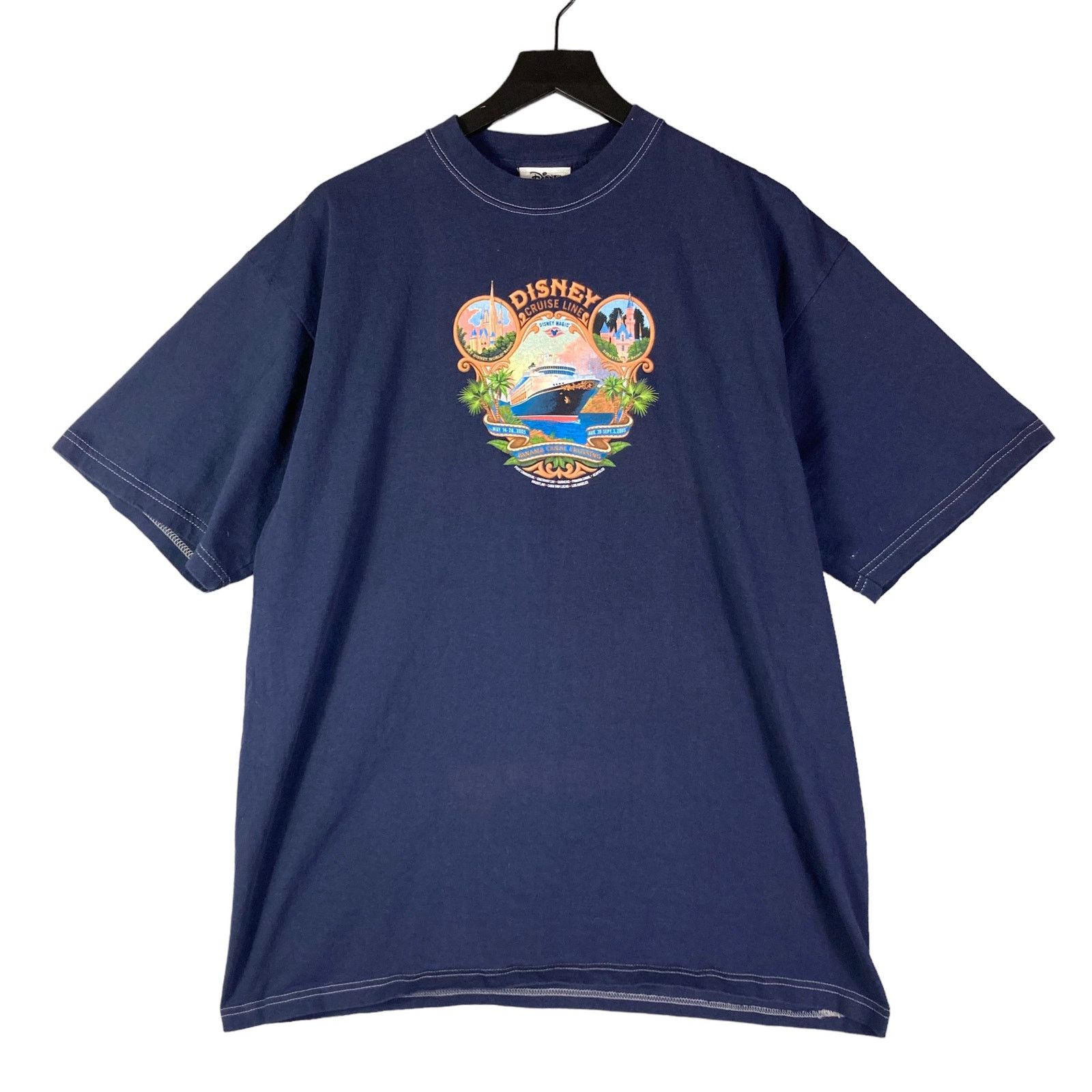 Disney 2005 Disney Cruise Line Shirt Panama Canal Crossing Rare XL Size US XL / EU 56 / 4 - 1 Thumbnail