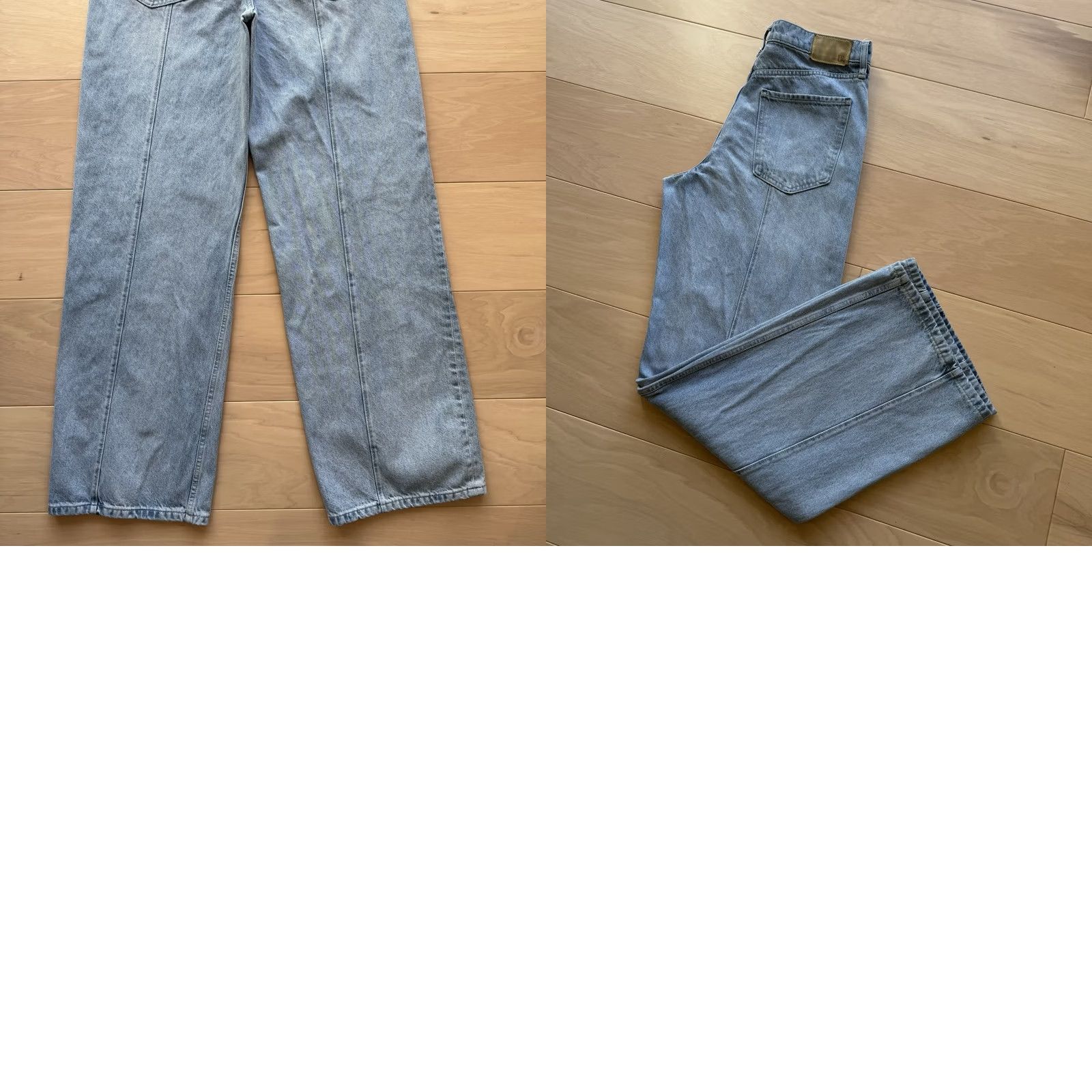 Banana Republic Banana Republic Jeans Women's 30 Blue Flare Bell Bottom Glam 90s New York Denim Cotton Zip Button Pocket Womens Regular Size 30- Inseam 33 in Size 30" / US 8 / IT 44 - 8 Thumbnail