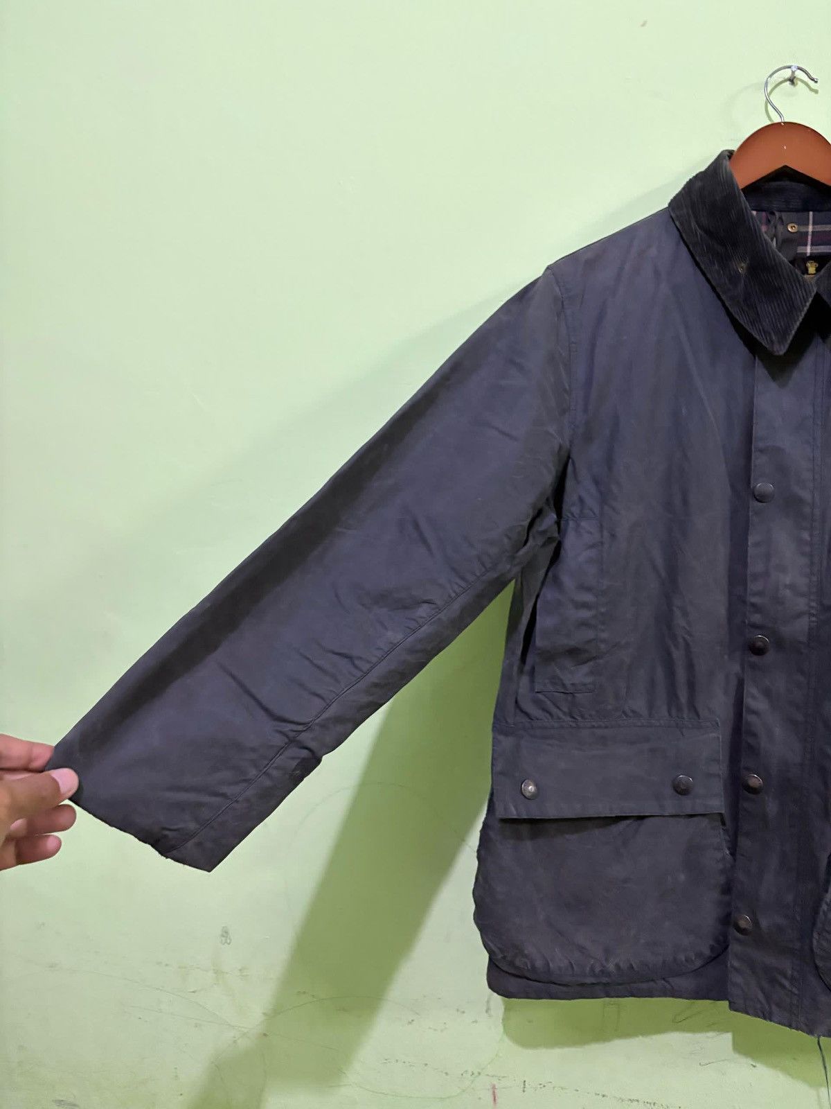 Barbour VTG90 Barbour Windbreaker Jacket Barbour Tartan Design Size US M / EU 48-50 / 2 - 2 Thumbnail