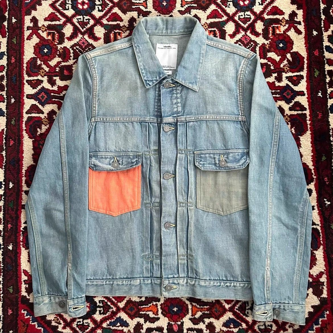 Visvim Visvim 13SS Patches Pocket 101 Denim Jacket-2505 Size US M / EU 48-50 / 2 - 1 Thumbnail
