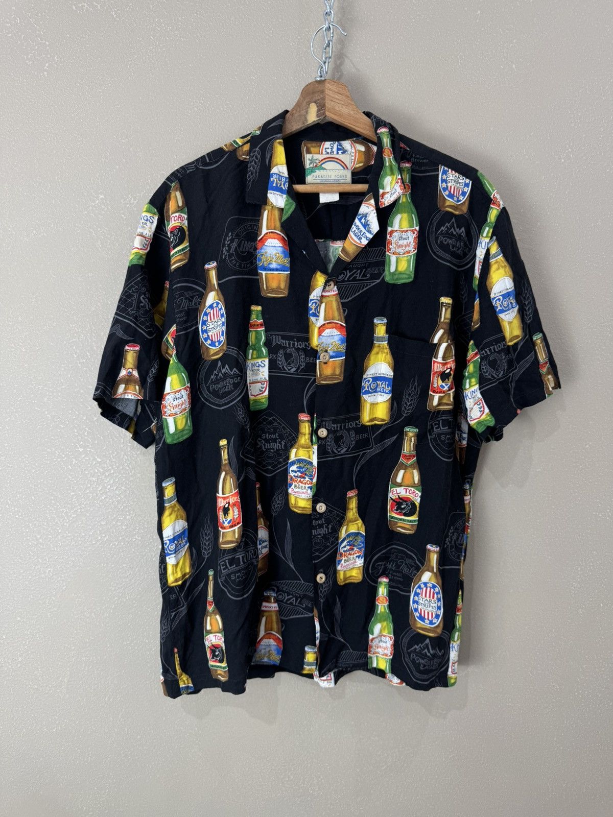 Other Vintage Hawaiian Shirt Beer Bottles Alcohol Size US M / EU 48-50 / 2 - 1 Thumbnail