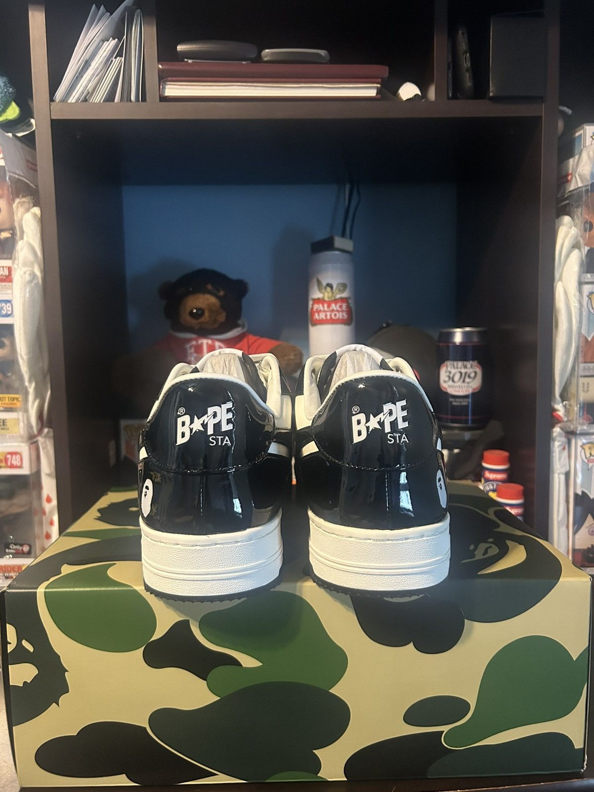 Bape Bapesta Icon #1 M2 ‘Black’ - [ 1L80191305 ] Size US 12 / EU 45 - 9 Thumbnail