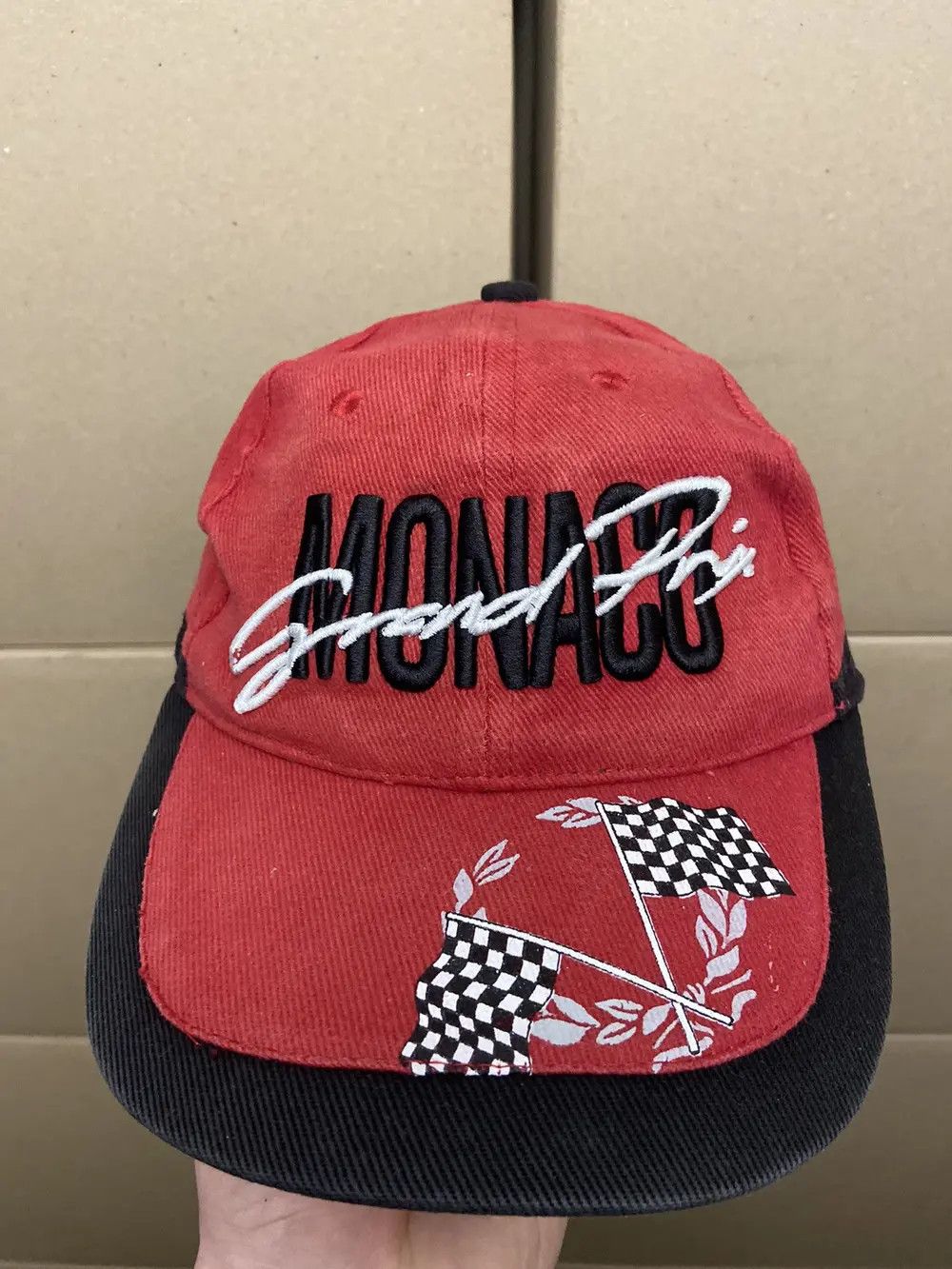 Vintage VINTAGE GRAND PRIX 1 MONACO MONTE CARLO RACING CAP HAT Y2K Size ONE SIZE - 7 Thumbnail