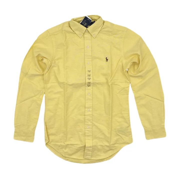 Polo Ralph Lauren Polo Ralph Lauren Solid Casual Long-Sleeve Shirt Size US XS / EU 42 / 0 - 1 Thumbnail