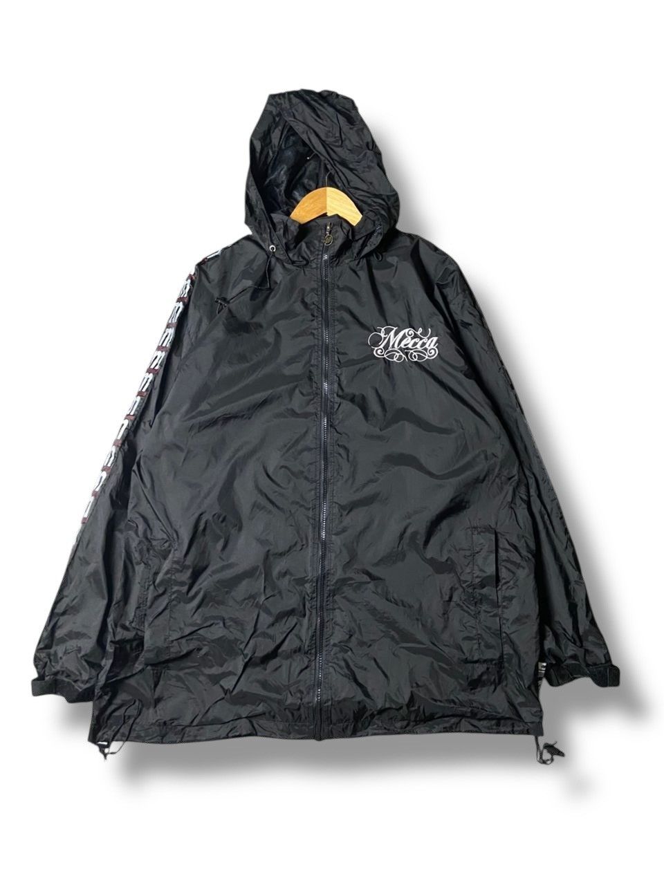 Mecca Mecca Brand Backprint Full Zip Windbreaker Jacket (171) Size US XL / EU 56 / 4 - 1 Thumbnail