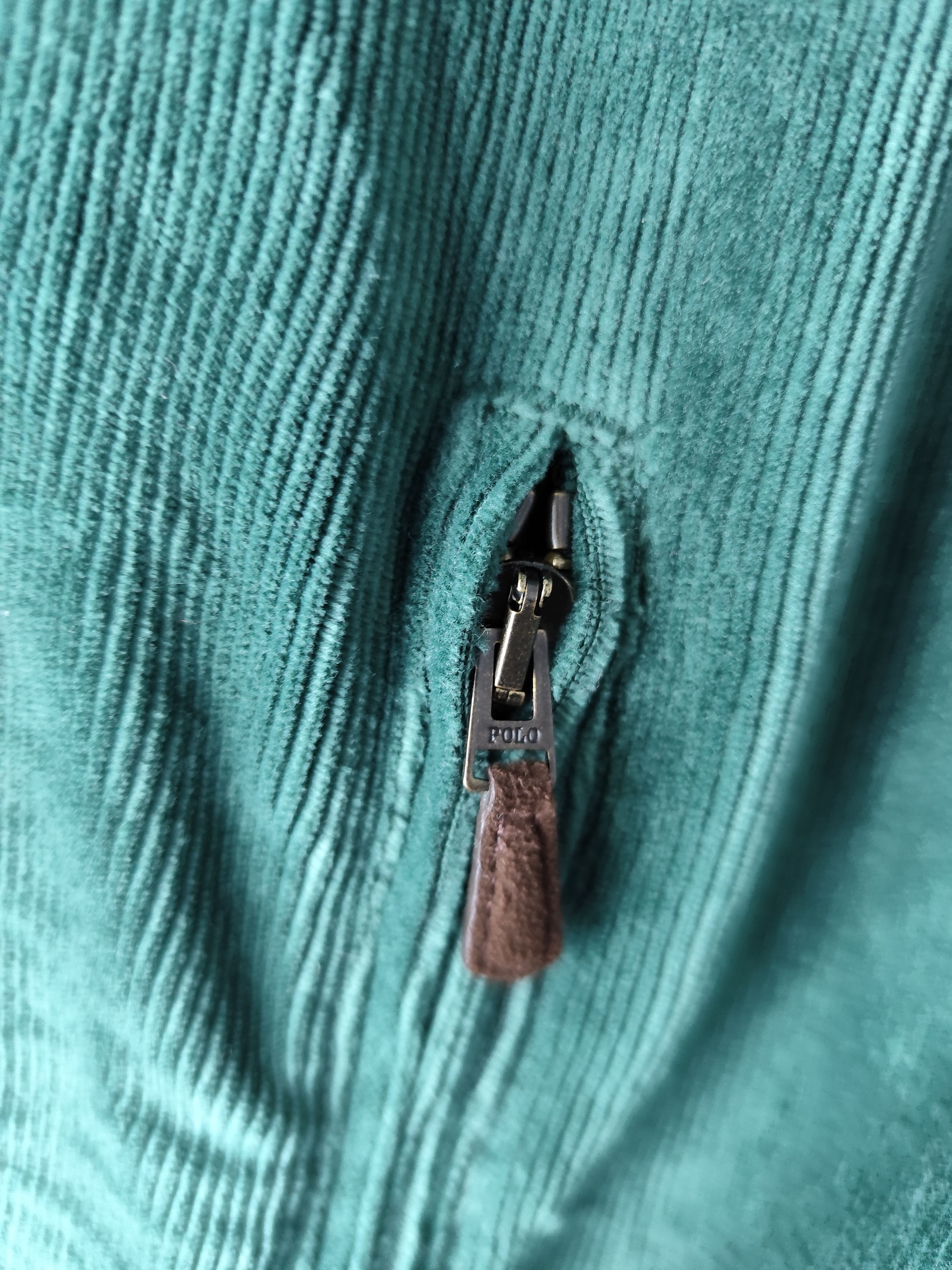 Polo Ralph Lauren Vintage Polo Ralph Lauren Velour Corduroy Track Jacket Size US L / EU 52-54 / 3 - 4 Thumbnail