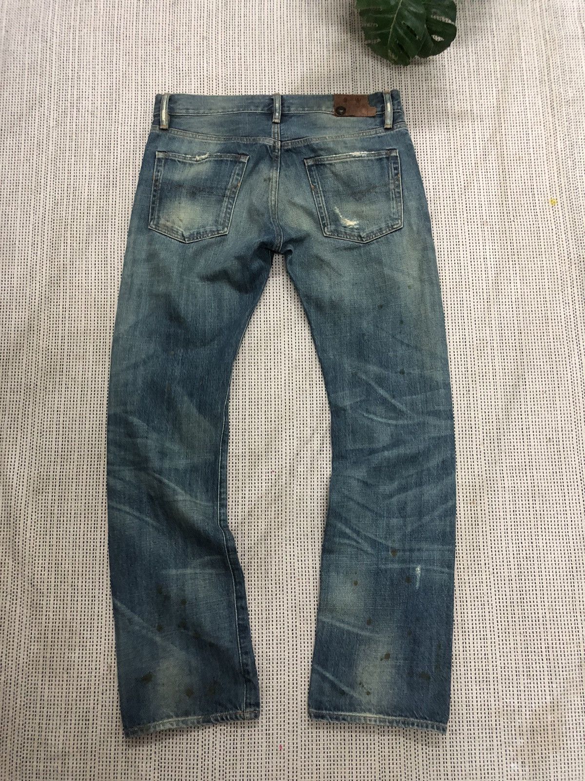 Ralph Lauren × Vintage ❗️LAST CALL ❗️Vintage Distressed Ralph Lauren denim w34/35 Size US 34 / EU 50 - 10 Thumbnail