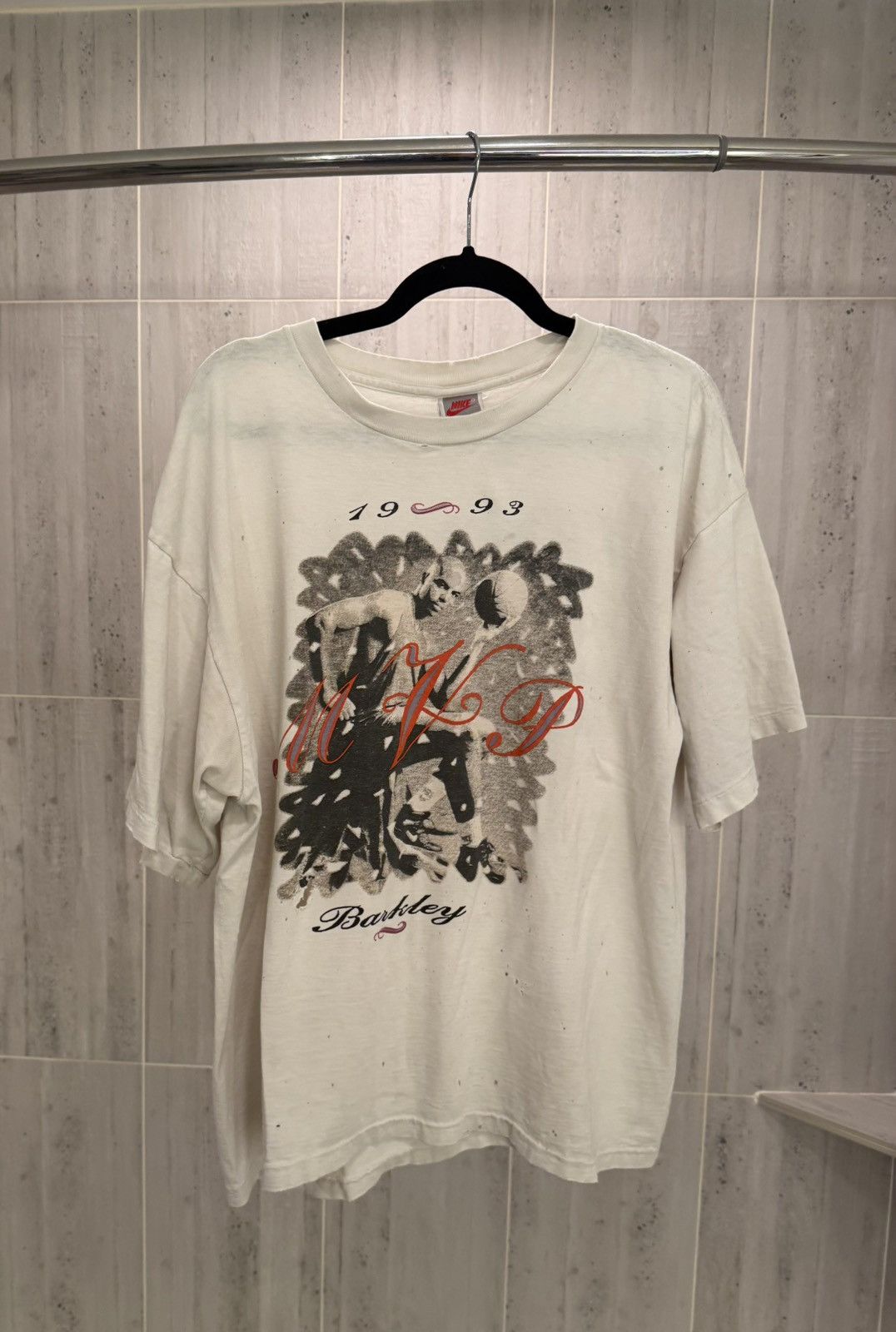 Nike Rare Vintage 1993 Charles Barkley MVP Nike Tee Size US L / EU 52-54 / 3 - 1 Thumbnail