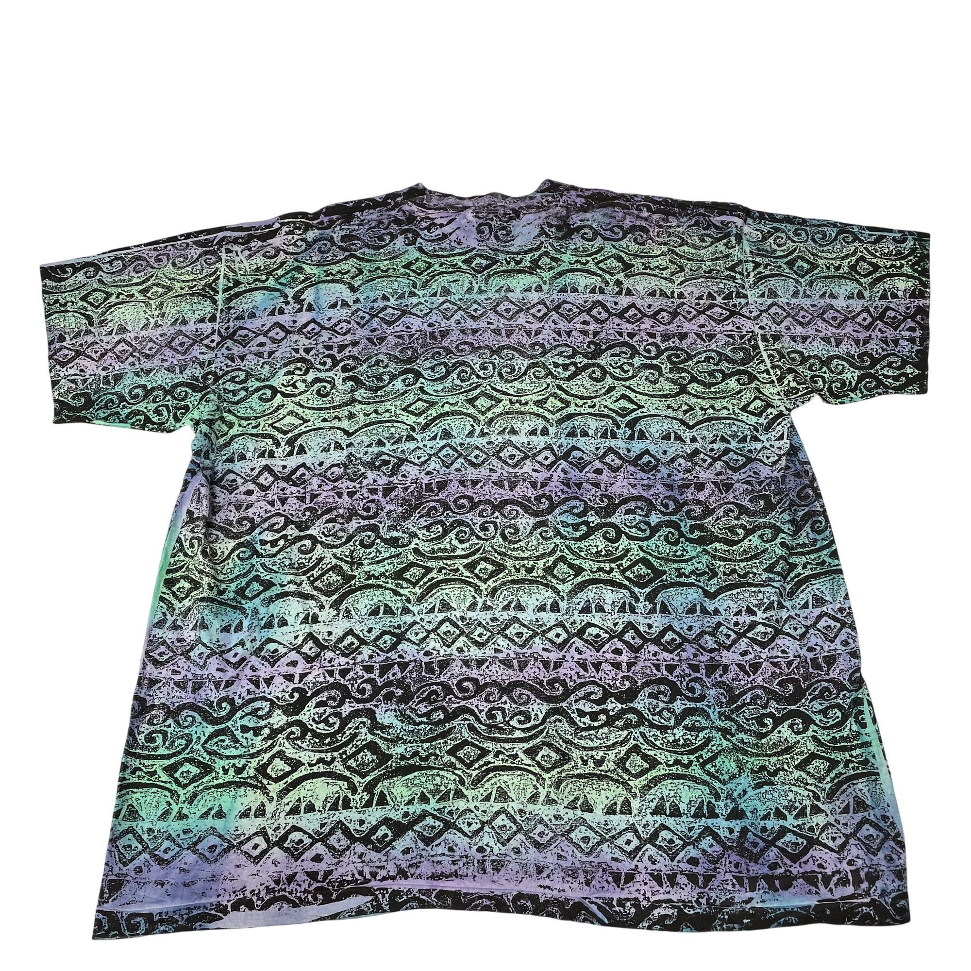 Gotcha NEW NWT Deadstock Vtg GOTCHA NEON Electric Wave T Shirt Size US M / EU 48-50 / 2 - 4 Thumbnail