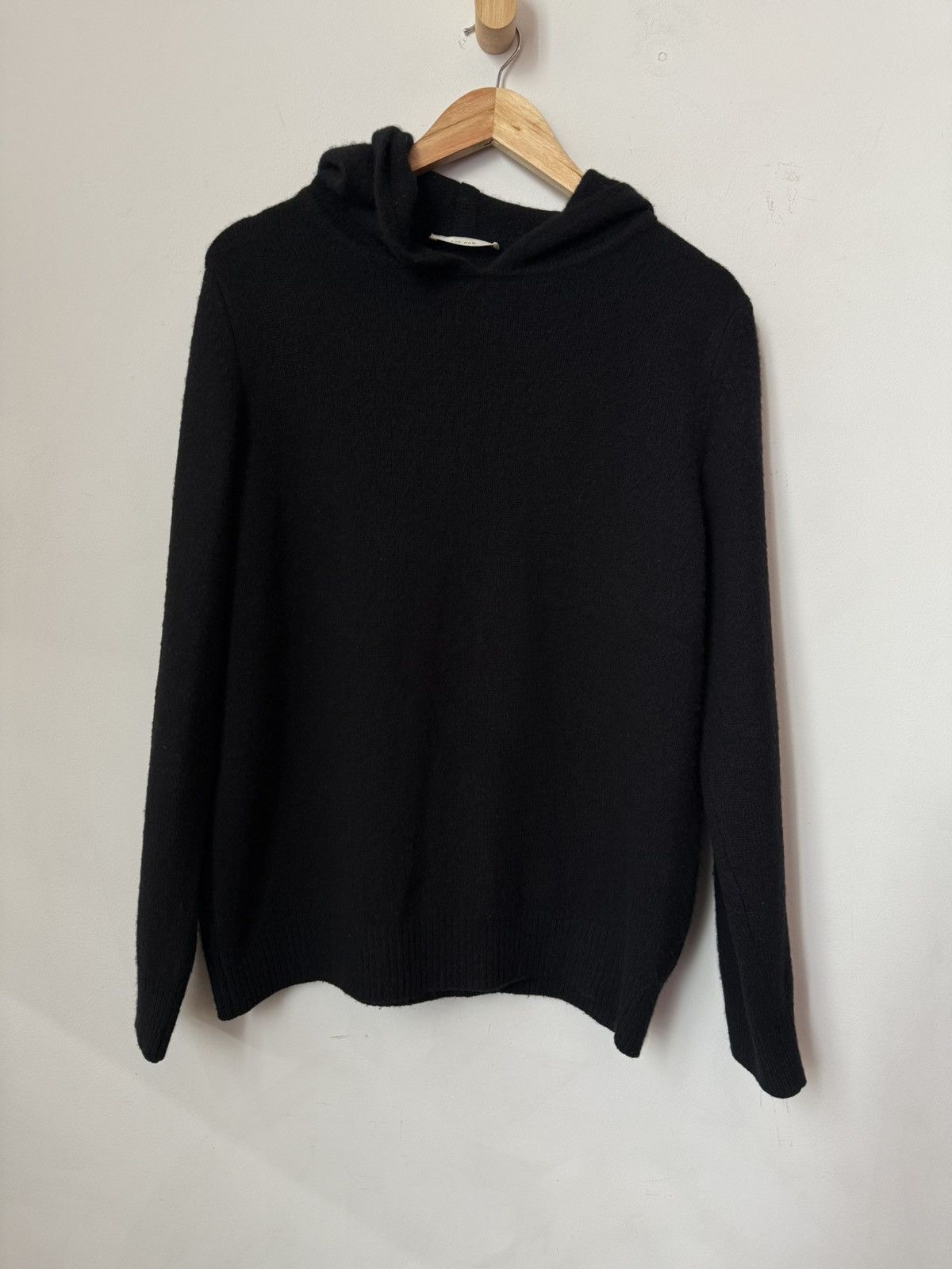 The Row THE ROW Black 100% Cashmere Hoodie Size US L / EU 52-54 / 3 - 1 Thumbnail