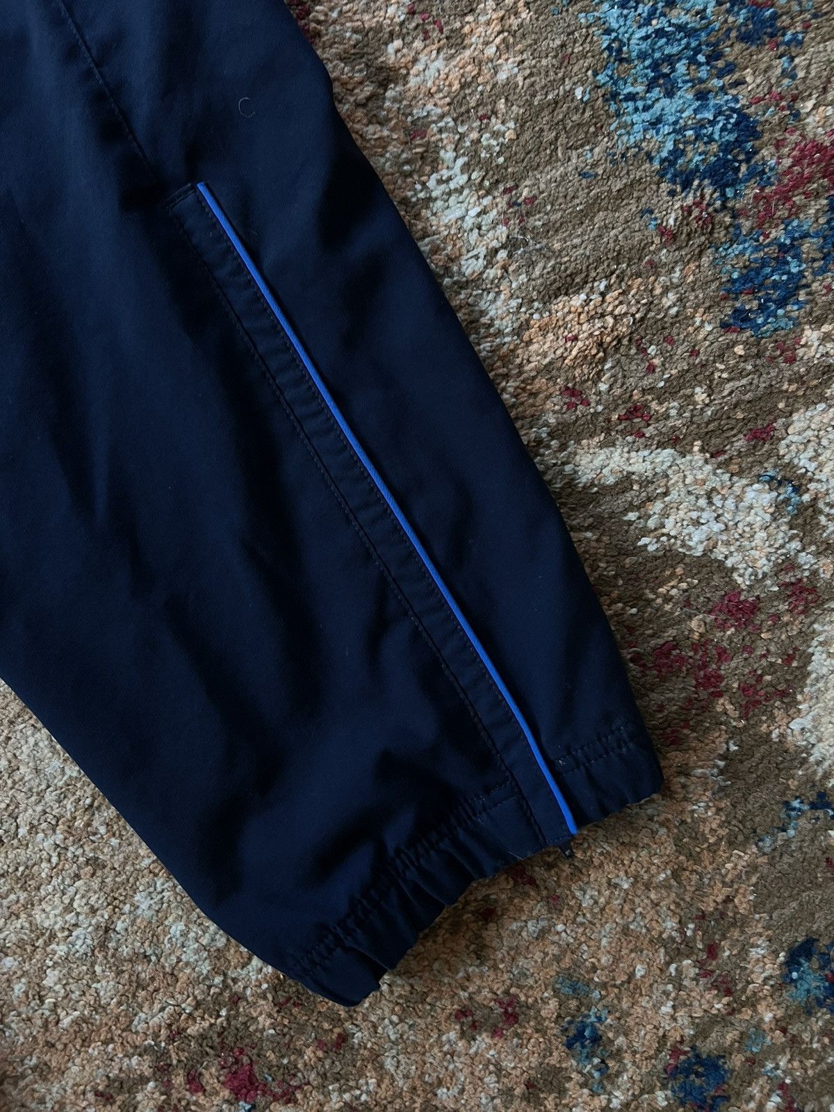 Nike × Vintage 🫐 90’s BAGGY NIKE RETRO TRACK PANTS SWOOSH LOGO Size US 33 - 2 Thumbnail