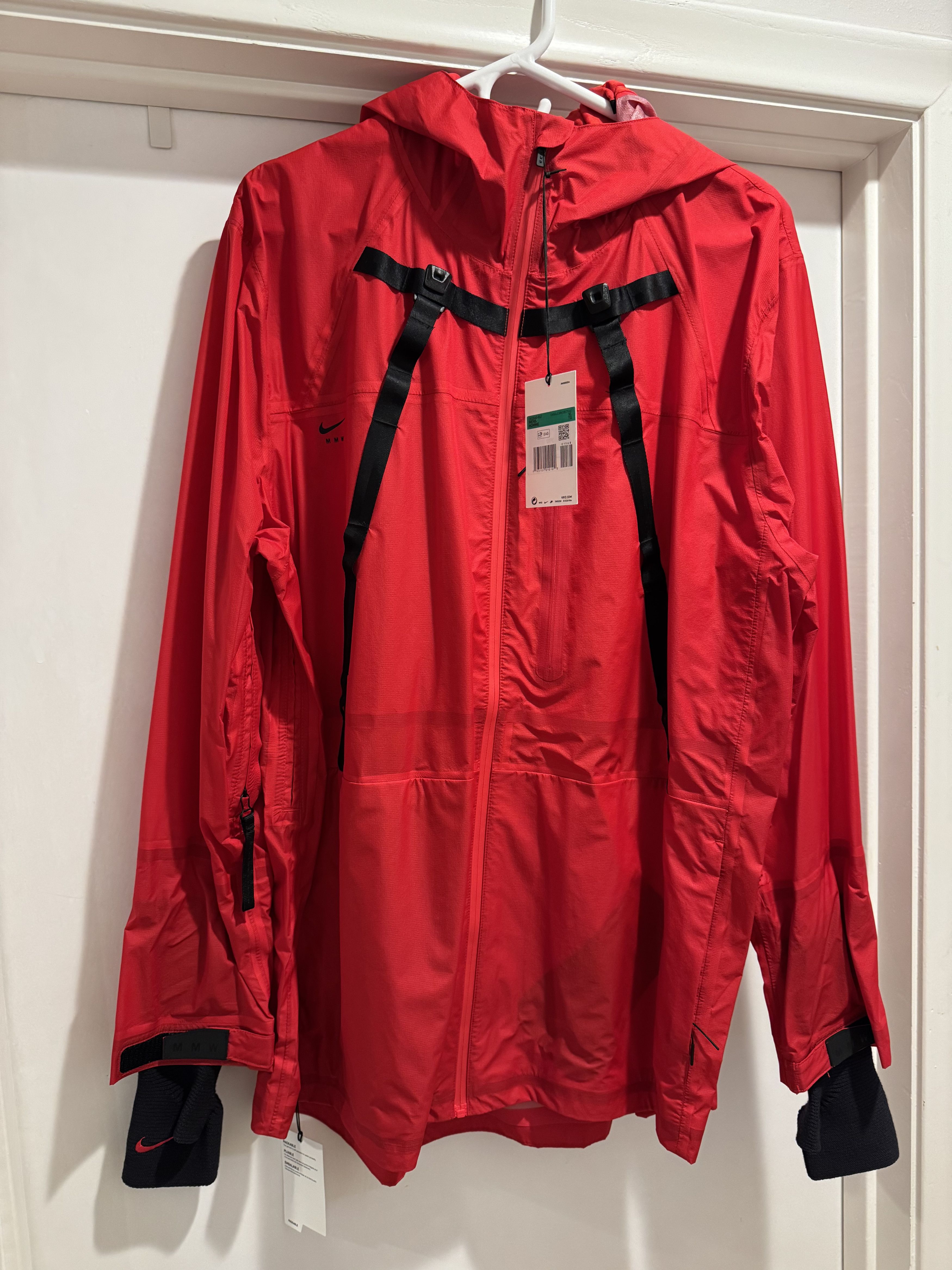 Nike Mmw Red Jacket | Grailed