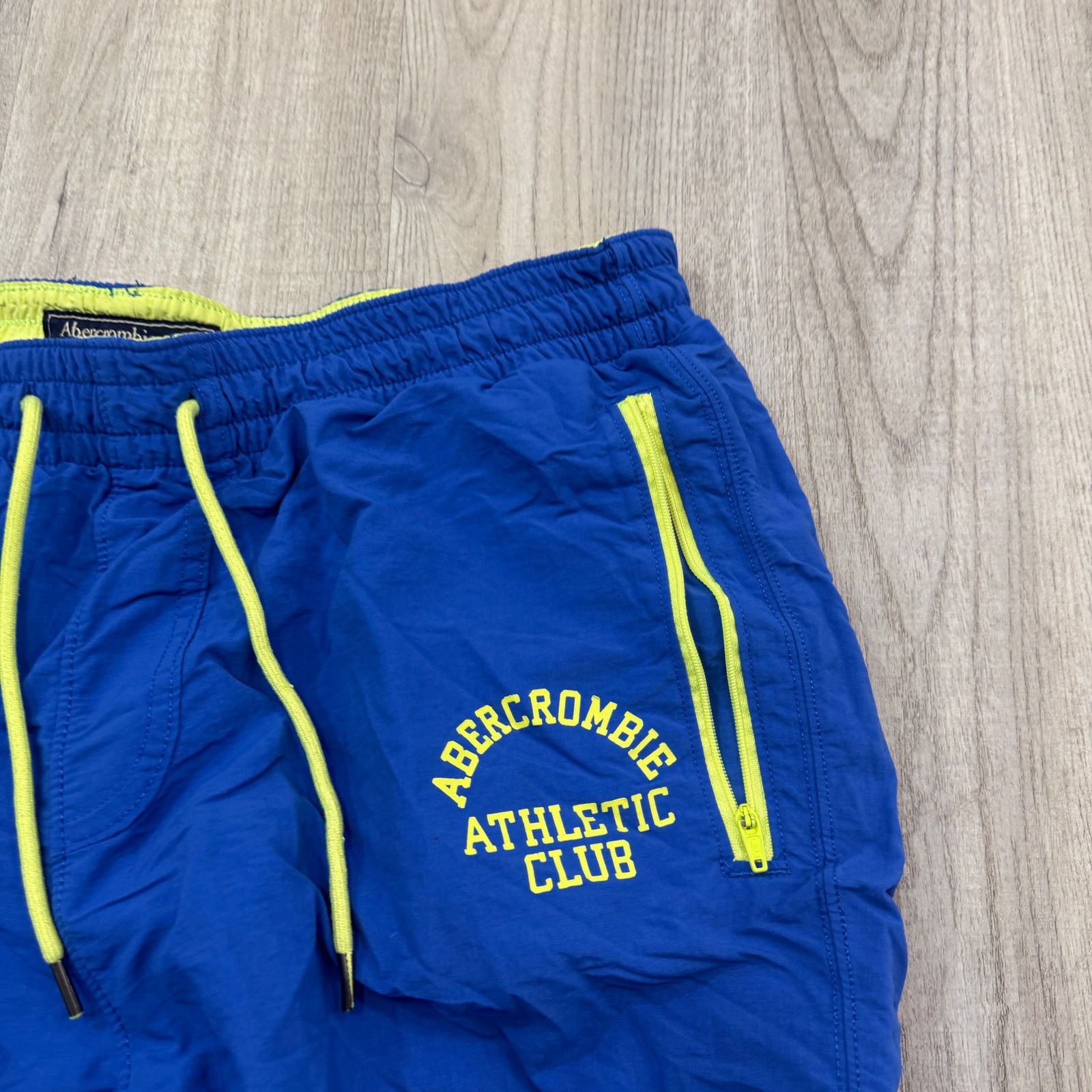 Abercrombie & Fitch Vintage Abercrombie Athletic Club Windbreaker Pants Medium Size US 30 / EU 46 - 3 Thumbnail