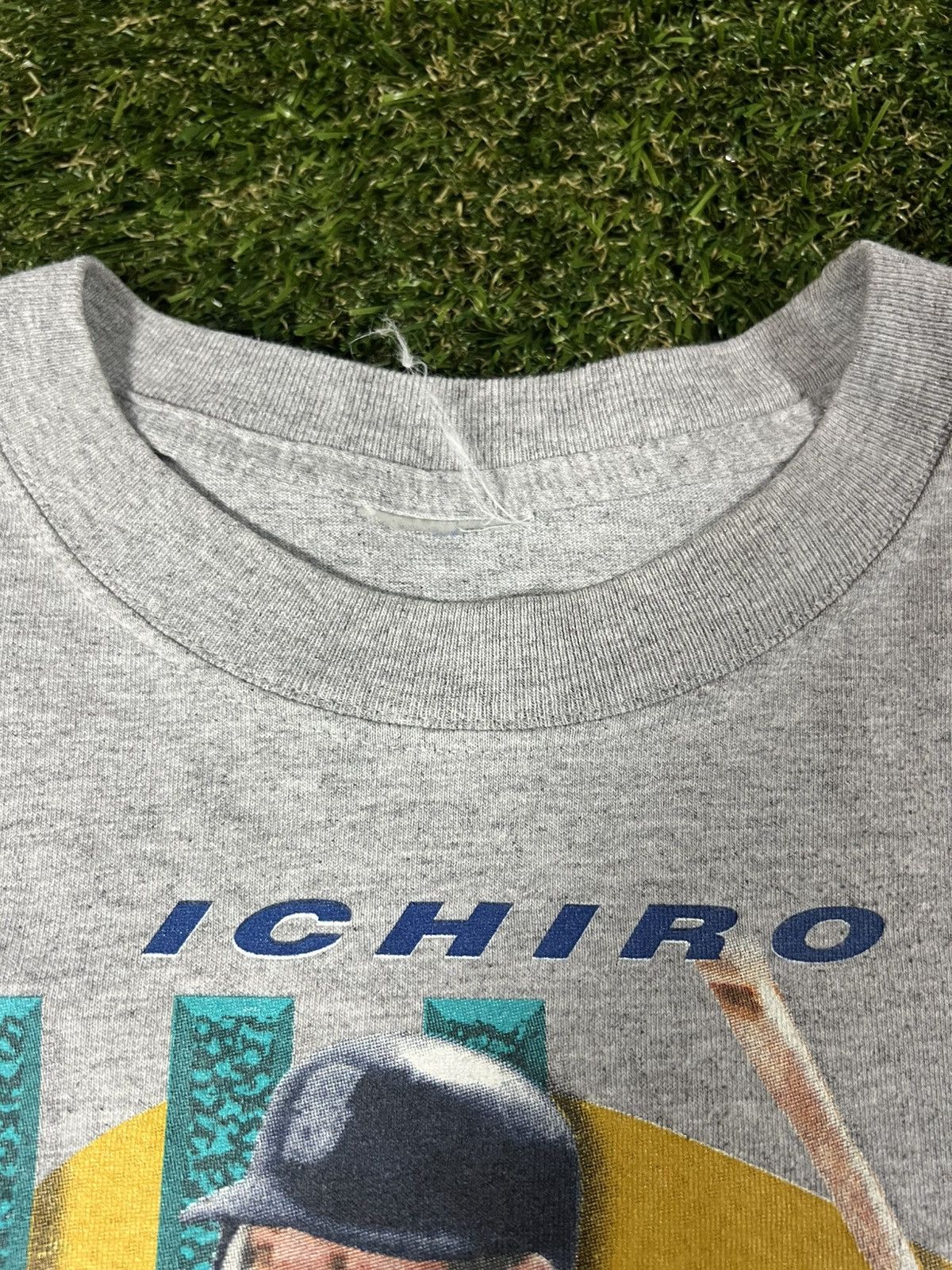 MLB Vintage Y2K Seattle Mariners Ichiro Suzuki Graphic MLB Tee Size US XL / EU 56 / 4 - 3 Thumbnail