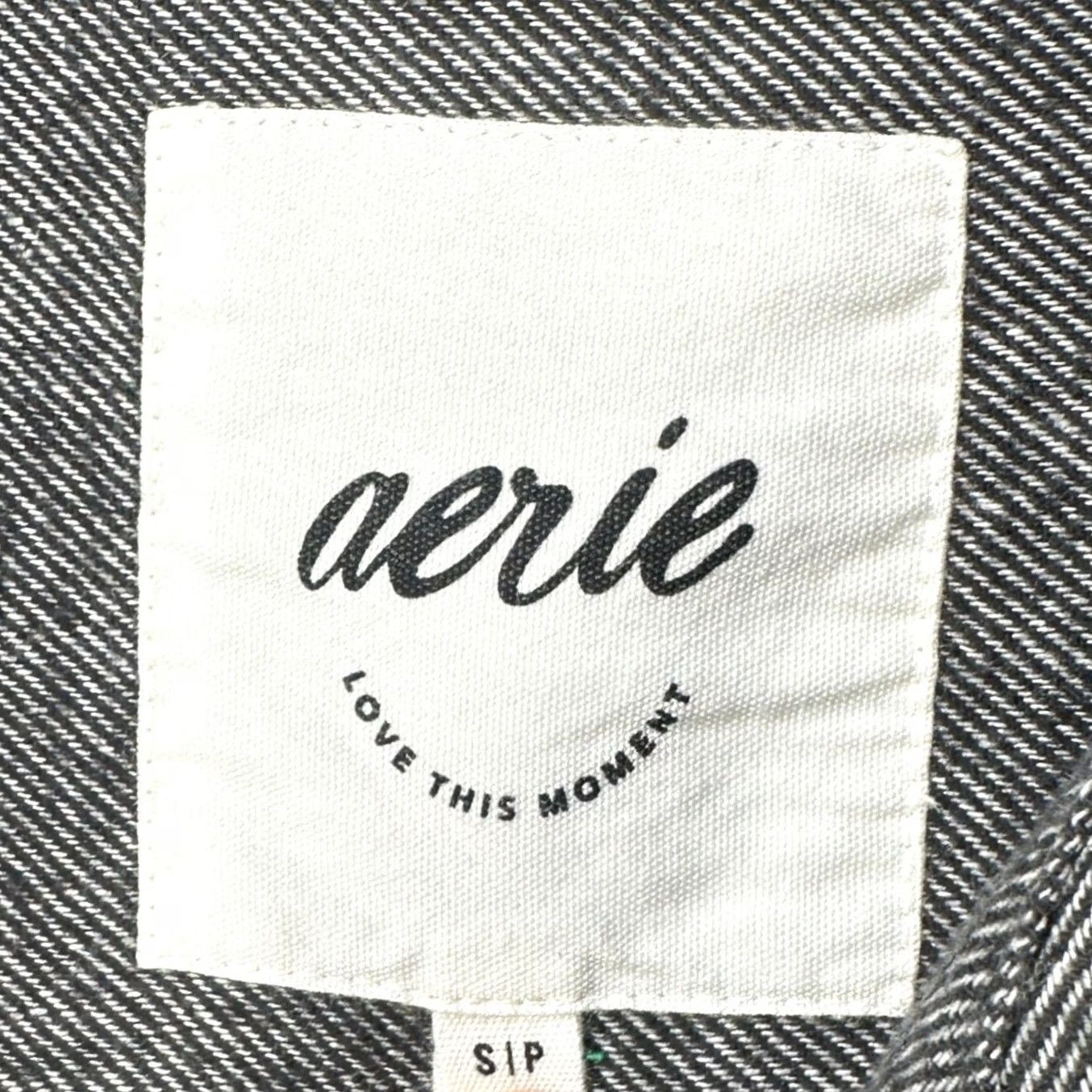 Vintage Aerie Flannel Shirt Womens Small Gray Long Sleeve Pocket Cotton Button Up Casual Size S / US 4 / IT 40 - 4 Thumbnail