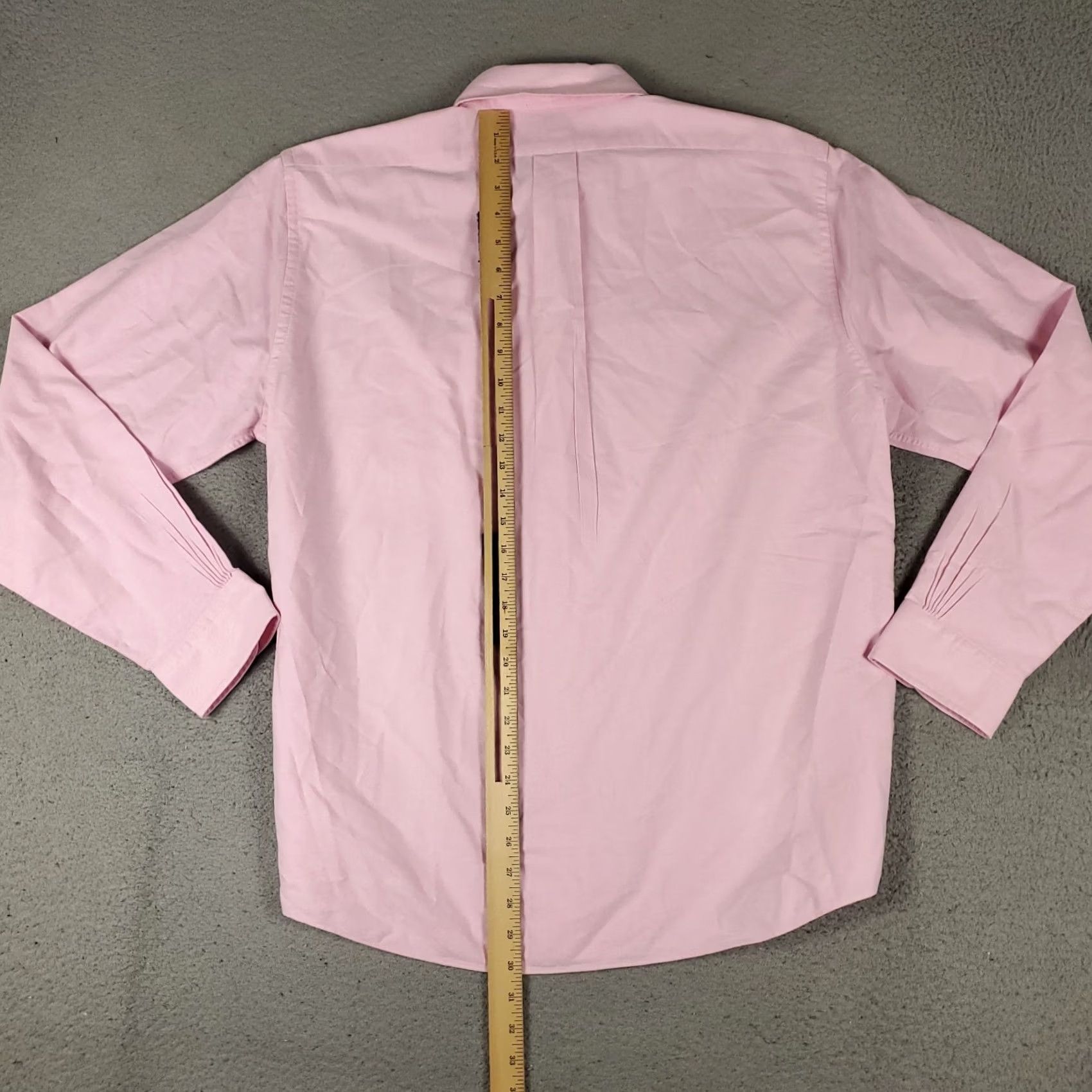 Brooks Brothers Brooks Brothers Shirt Mens Large Pink Casual Button Up Long Sleeve Regular Fit Color Pink 100% Cotton Solid Button-Down Collar Adult Mens Size US L / EU 52-54 / 3 - 3 Thumbnail