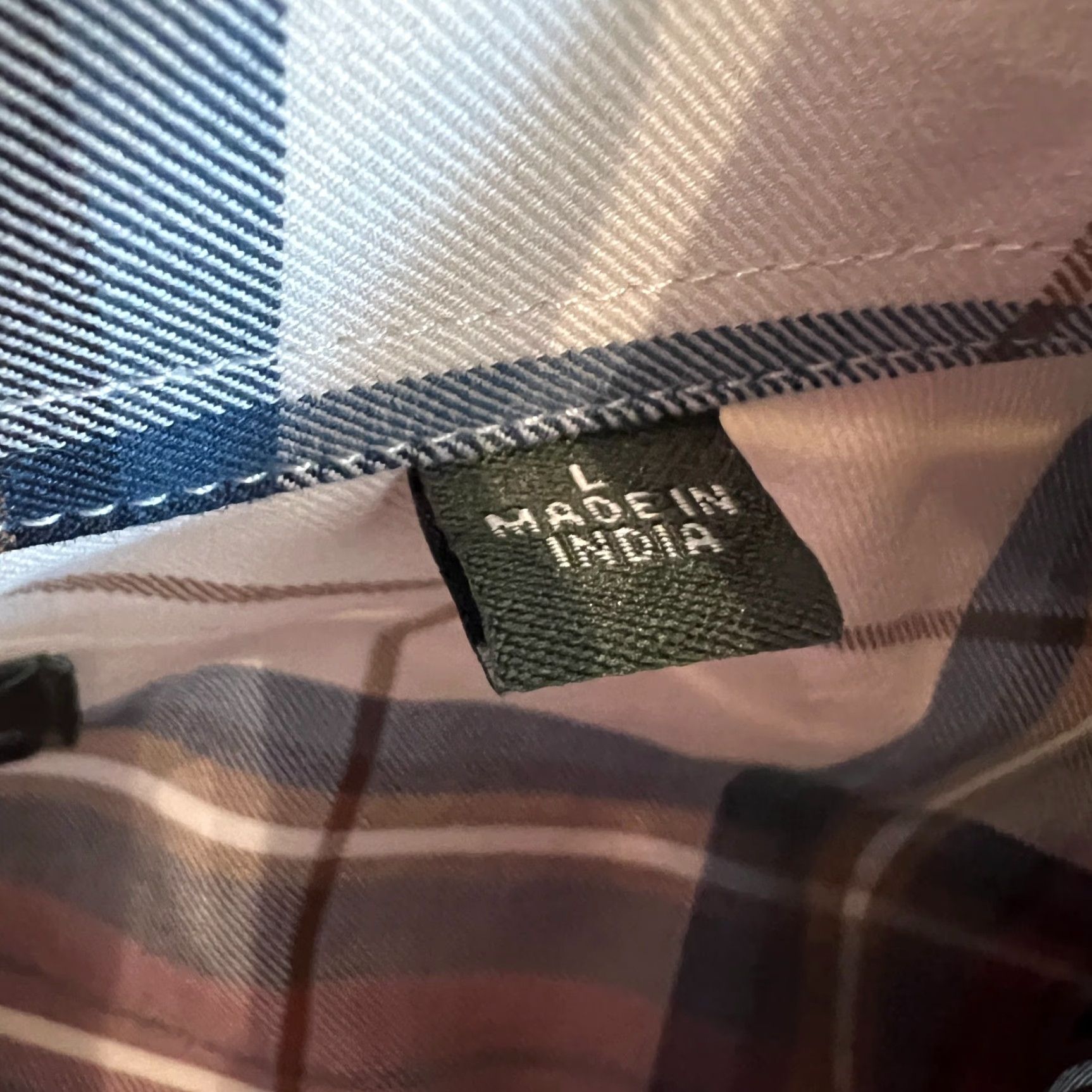 Orvis Orvis Shirt Mens Large Signature Twill Plaid Button-Down Long Sleeve Multicolor Cotton Twill Plaid Countries Theme Men’s Clothing L Size US L / EU 52-54 / 3 - 3 Thumbnail