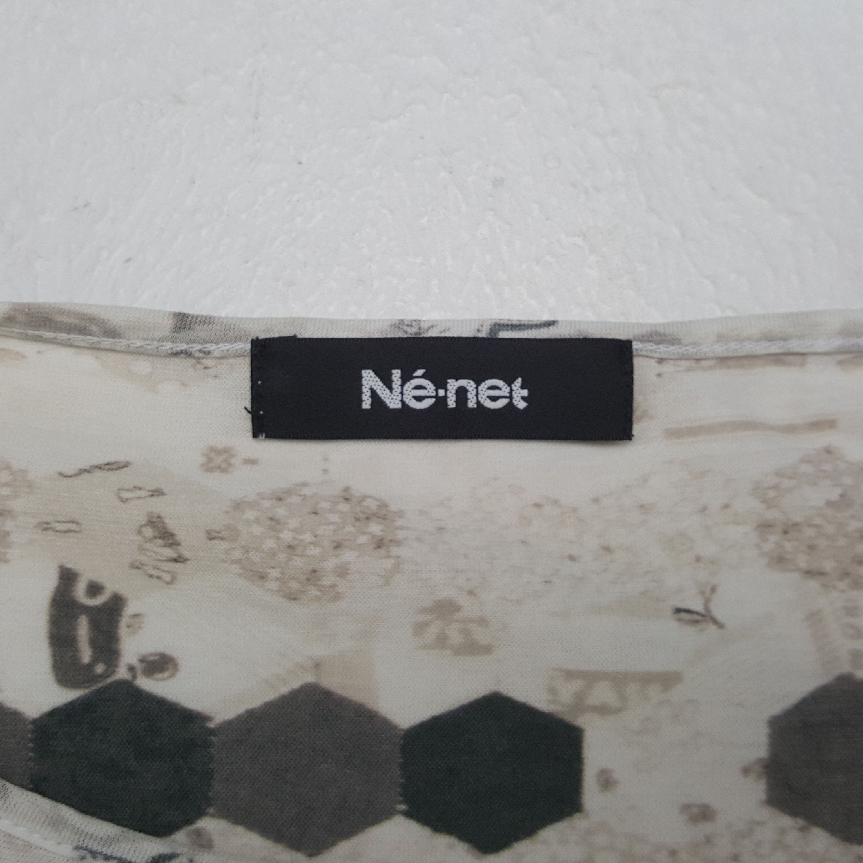 Ne-Net Ne-net by Issey Miyake Japanese Brand Tshirt RR14 Size L / US 10 / IT 46 - 4 Thumbnail