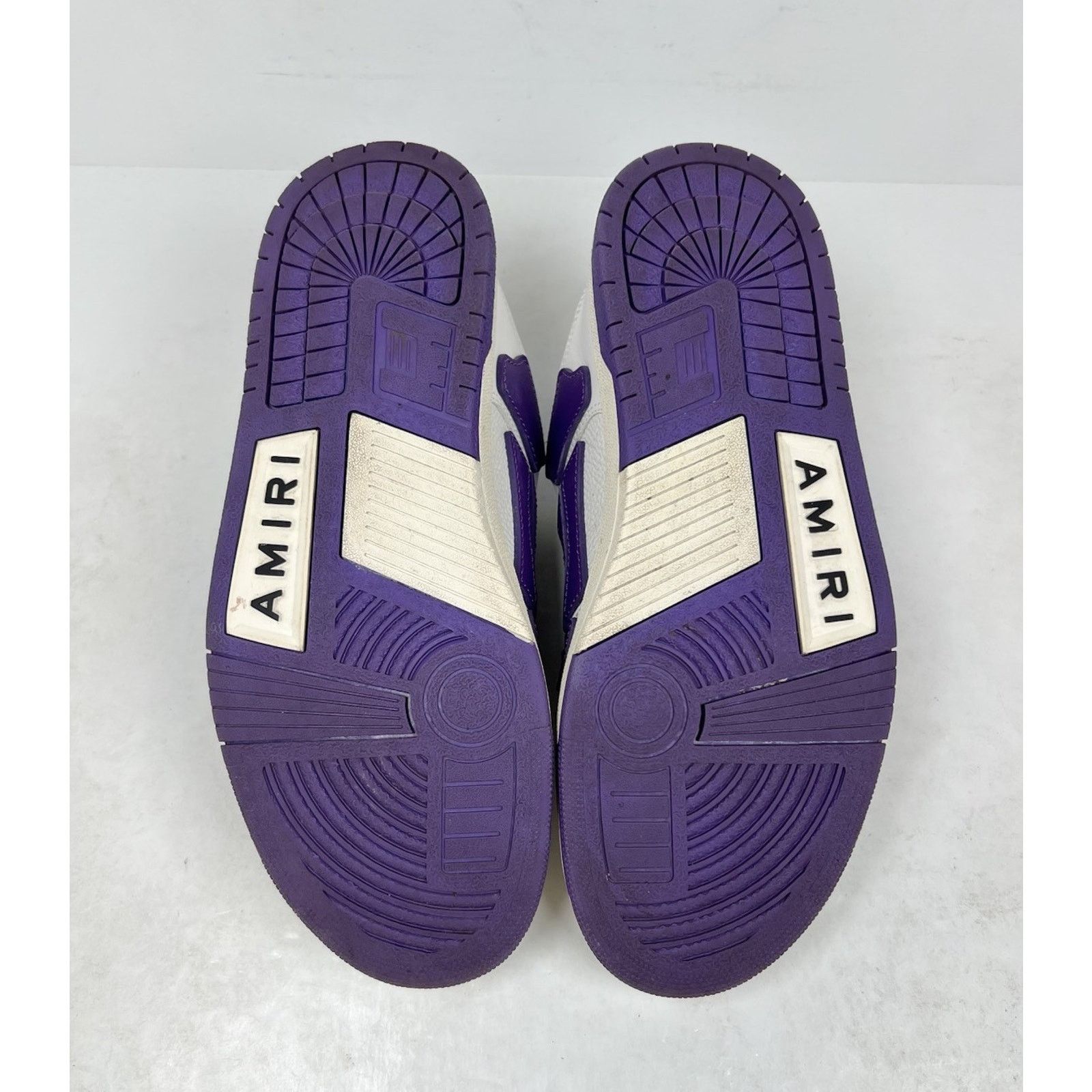 Amiri Size 41EU/8US - Amiri Skel Top Low White/Purple Size US 8 / EU 41 - 7 Thumbnail