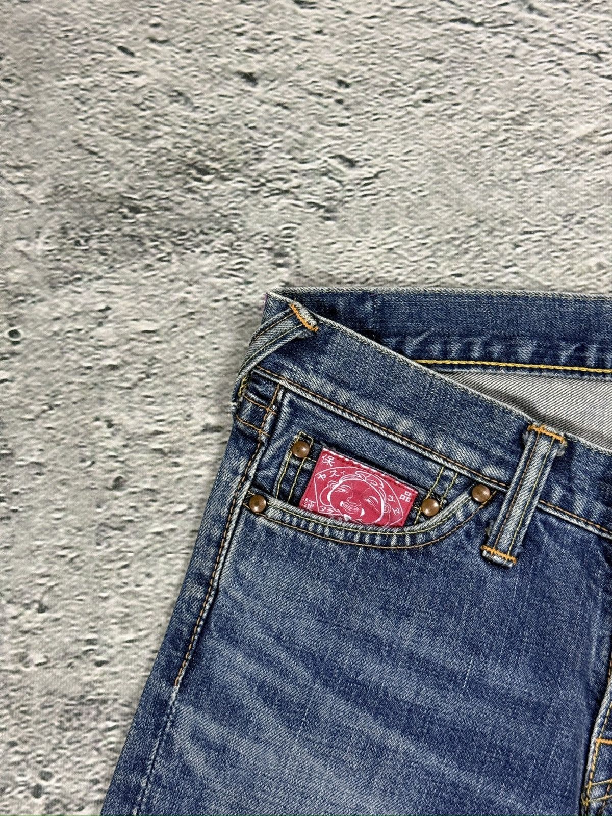 Evisu Evisu Donna jeans bootcut gray seagull embroidery Size 26" / US 2 / IT 38 - 8 Thumbnail