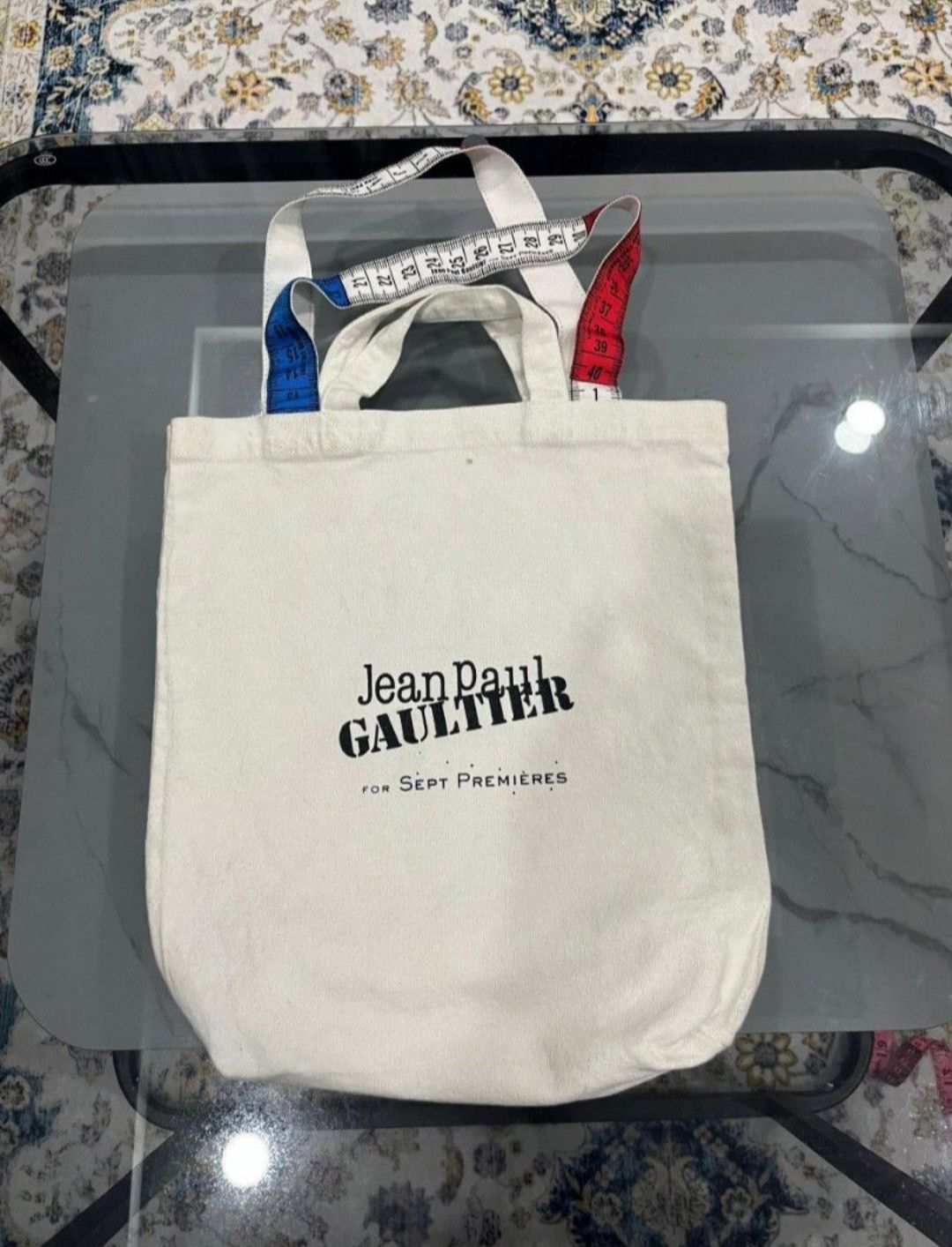 Jean Paul Gaultier JPG Canvas Magazine Sept Premieres Tote Bag x Vivienne Size ONE SIZE - 1 Thumbnail