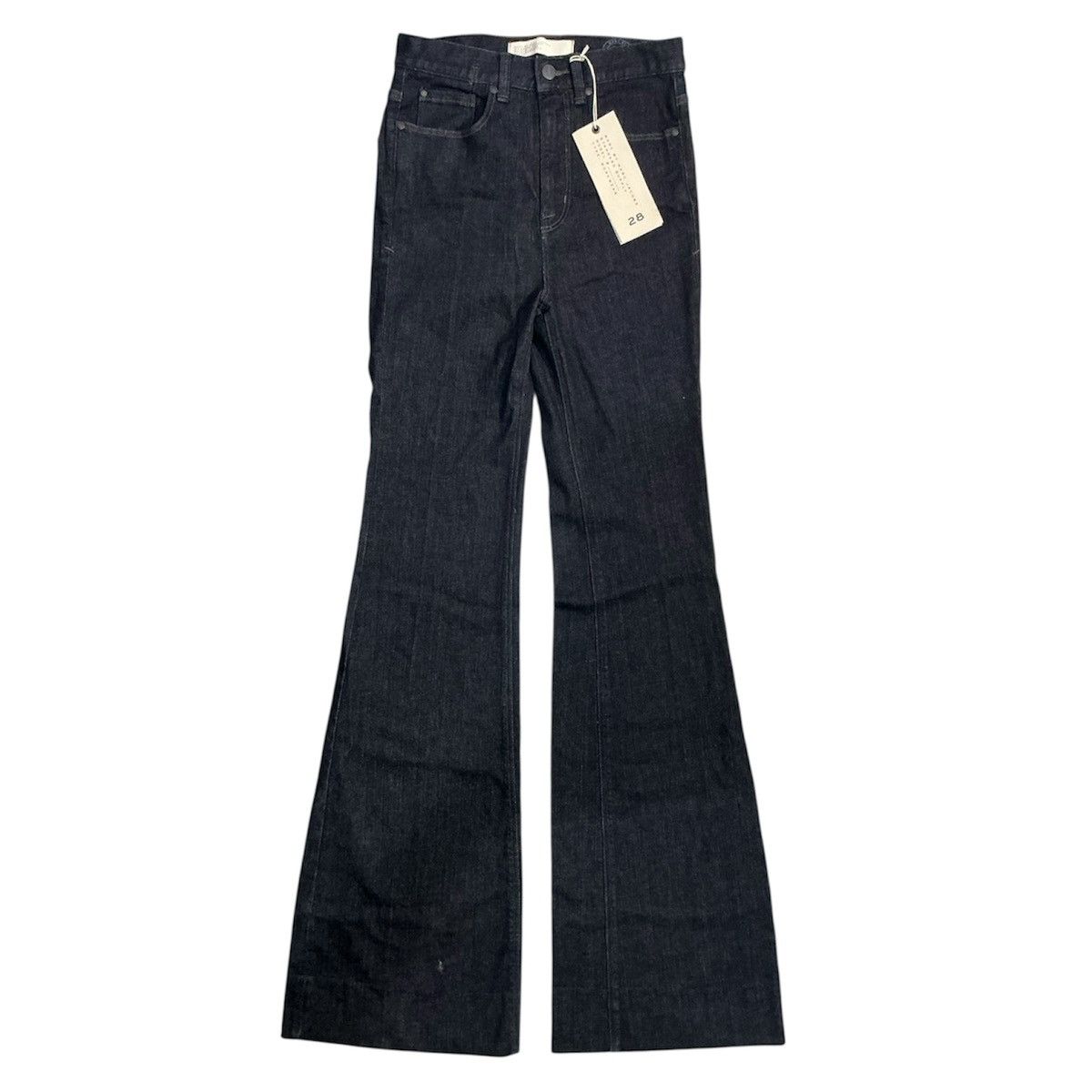 Marc by Marc Jacobs Marc by Marc Jacobs Dark Wash High Wise Flare Jeans NWT Y2K Size 28" / US 6 / IT 42 - 1 Thumbnail