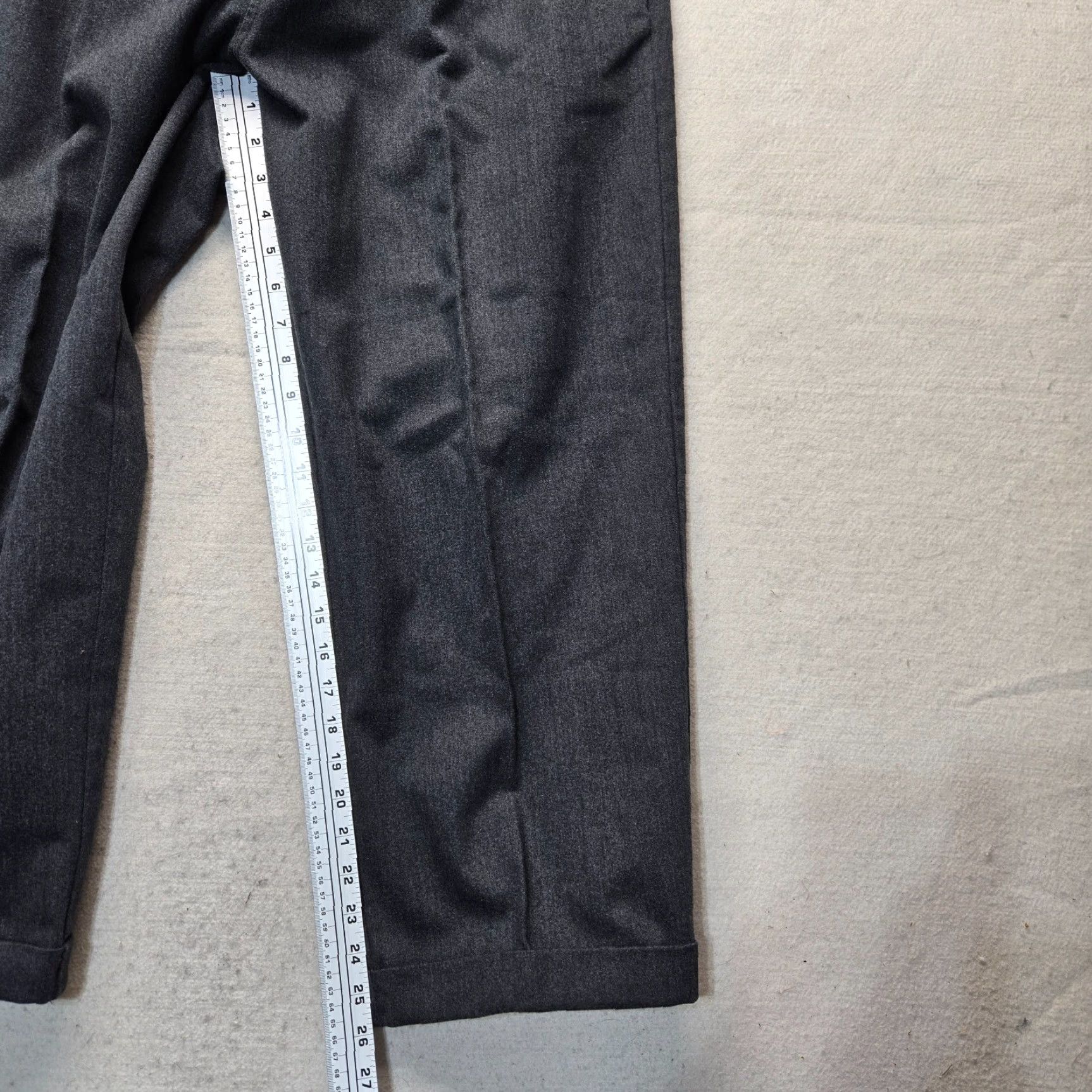Nautica Nautica Hampton Pant Dress Wool Blend Dress Pants Flint Heather Men's 36 X 34 Size US 36 / EU 52 - 5 Thumbnail