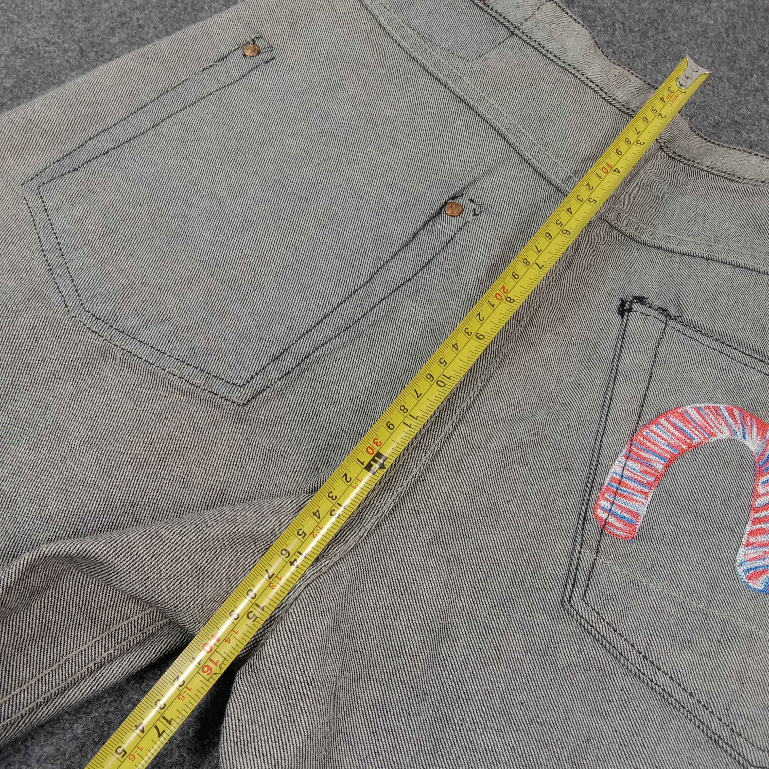 Evisu Evisu Paris Selvedge Reversible Daicock Denim Jeans C280N11 Size US 35 - 17 Thumbnail
