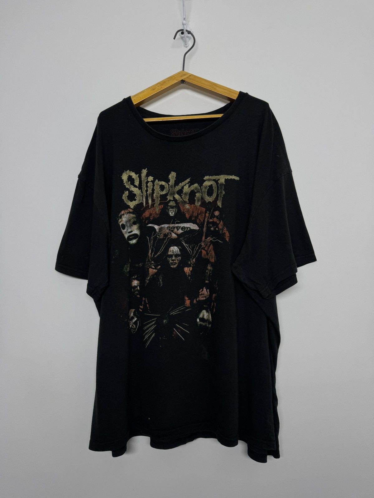 Slipknot SLIPKNOT T Shirt Black Double Sided Short Sleeve Size US XXL / EU 58 / 5 - 5 Thumbnail