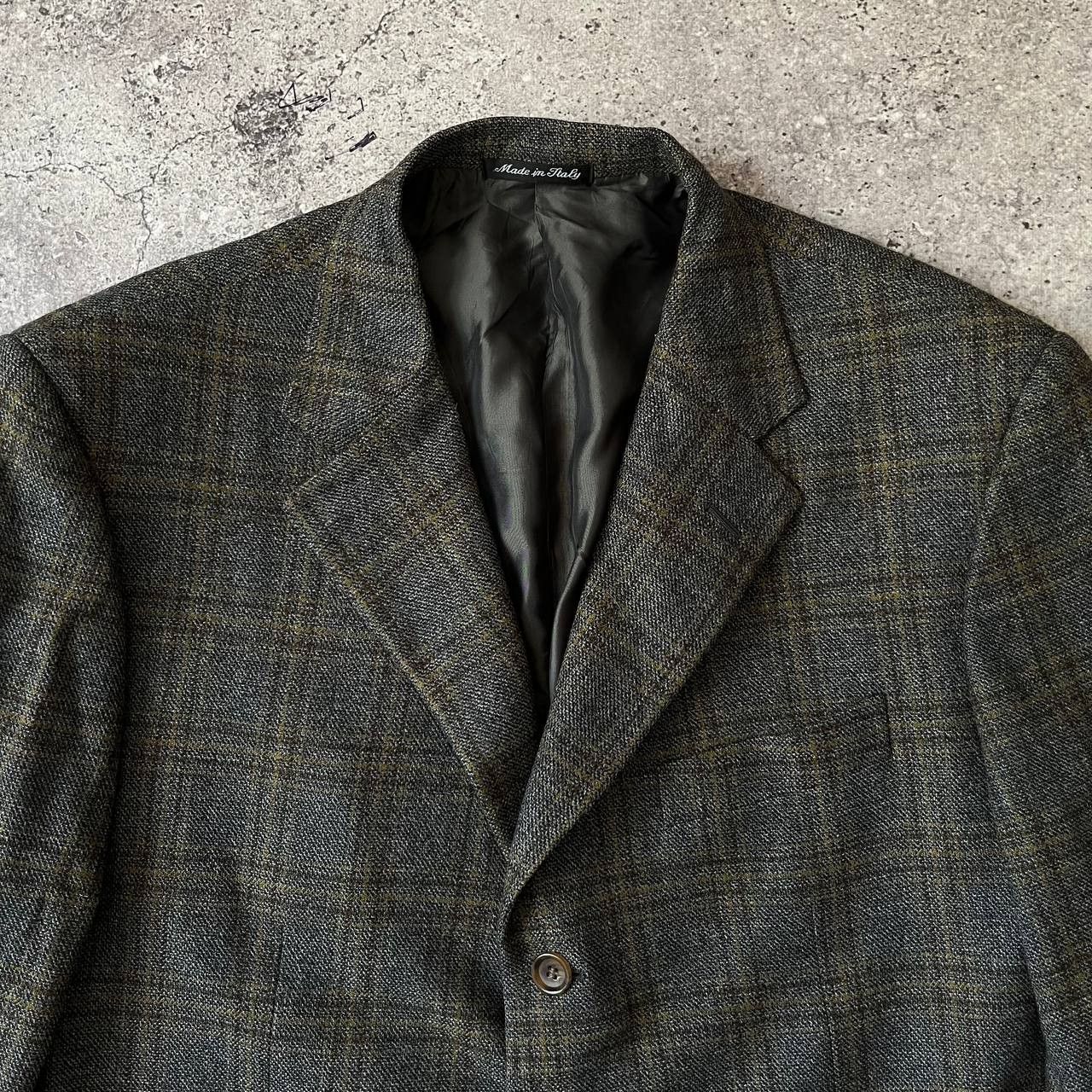 Trussardi × Vintage Vintage Trussardi Wool Italian Blazer Size 50R - 1 Thumbnail