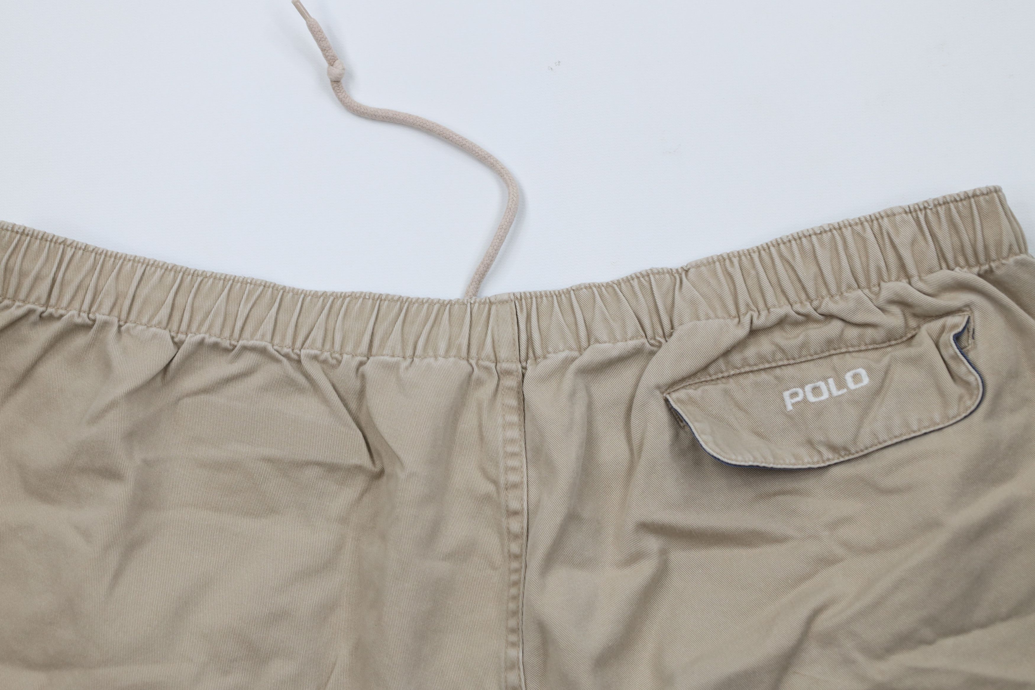 Polo Ralph Lauren Vintage 90s Ralph Lauren Above Knee Shorts Beige Cotton Size US 38 / EU 54 - 11 Thumbnail