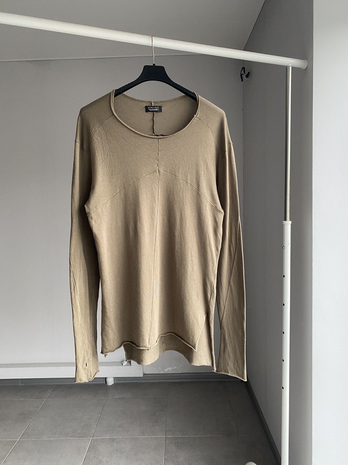 Other Zara Asymmetrical Longsleeve Rick Owens Style Size US M / EU 48-50 / 2 - 1 Thumbnail